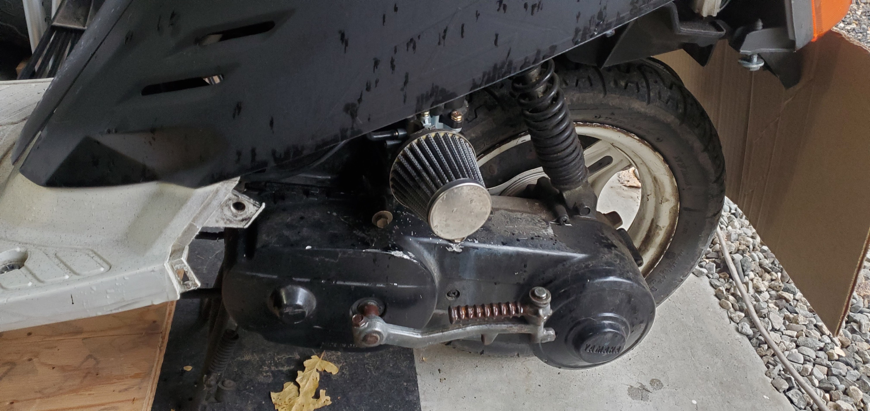 Air Filter 2 Stroke 50cc 90cc Yamaha Jog 50 90 CY50 Scooter 35mm