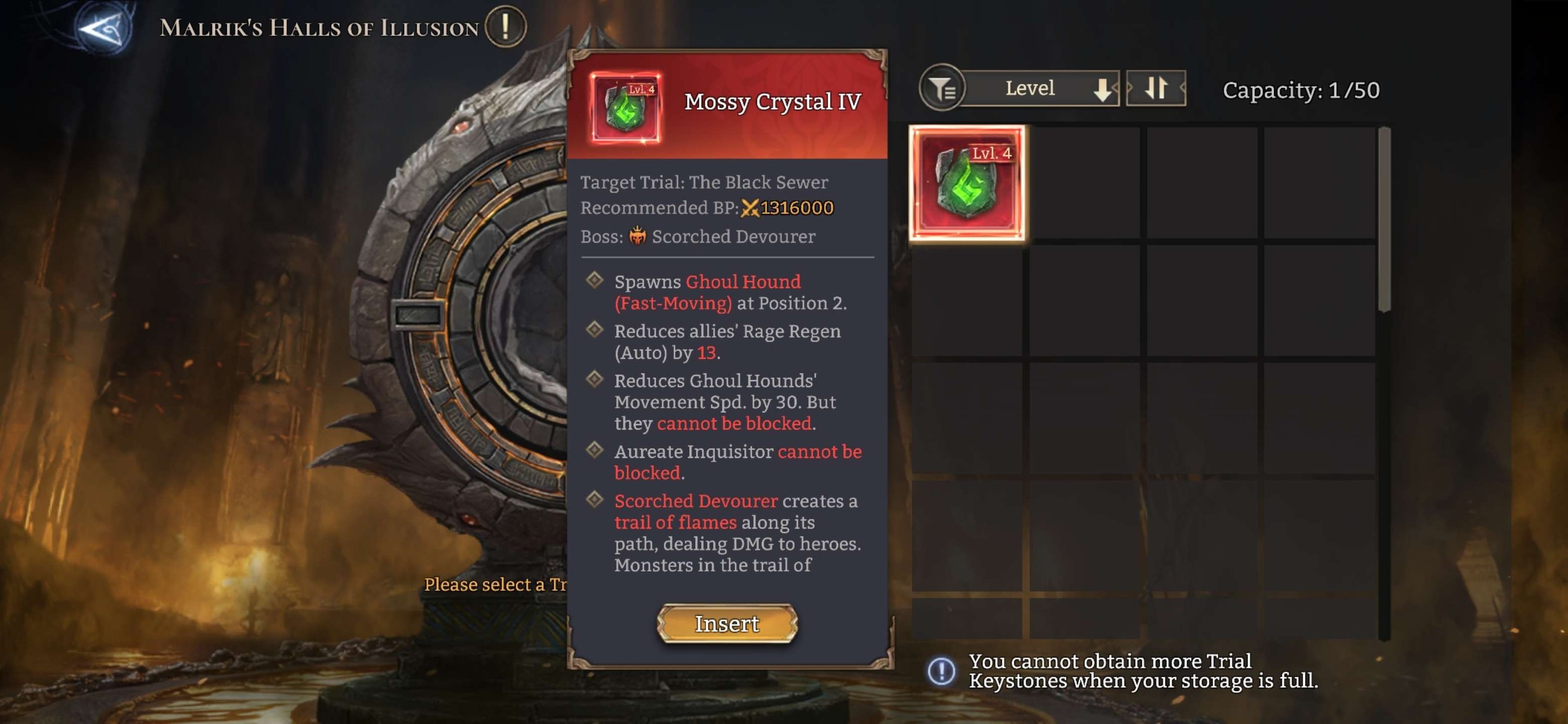 Watcher of Realms Official Facebook Group | Another red Level 4 ...