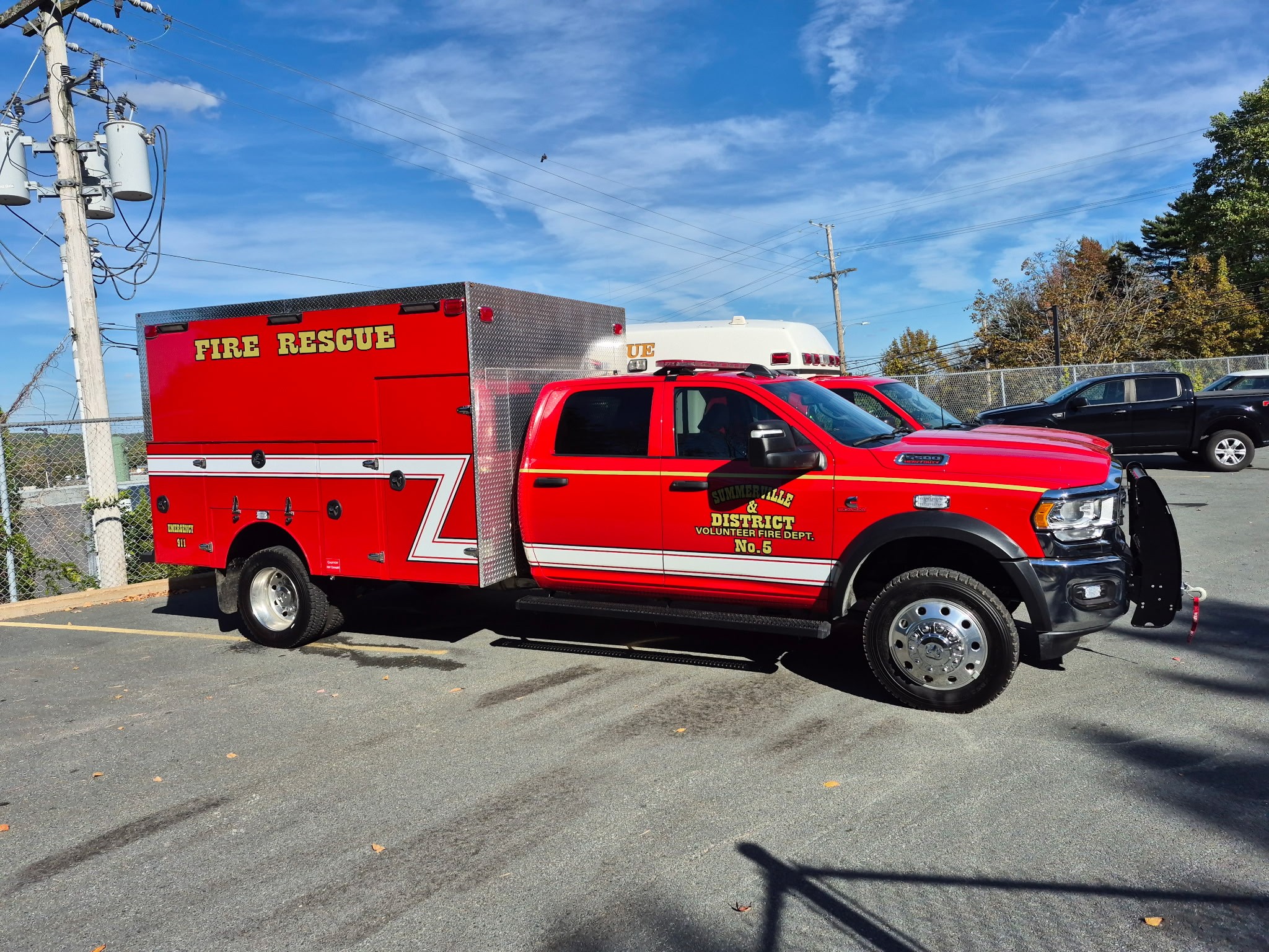Canadian Fire and EMS | Summerville & District VFD, NS BRAND NEW Rescue ...