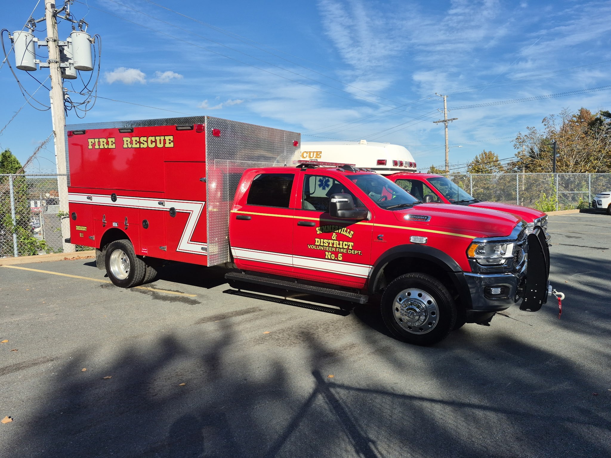 Canadian Fire and EMS | Summerville & District VFD, NS BRAND NEW Rescue ...