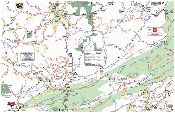 This was such a fun map to do.... - America Rides Maps