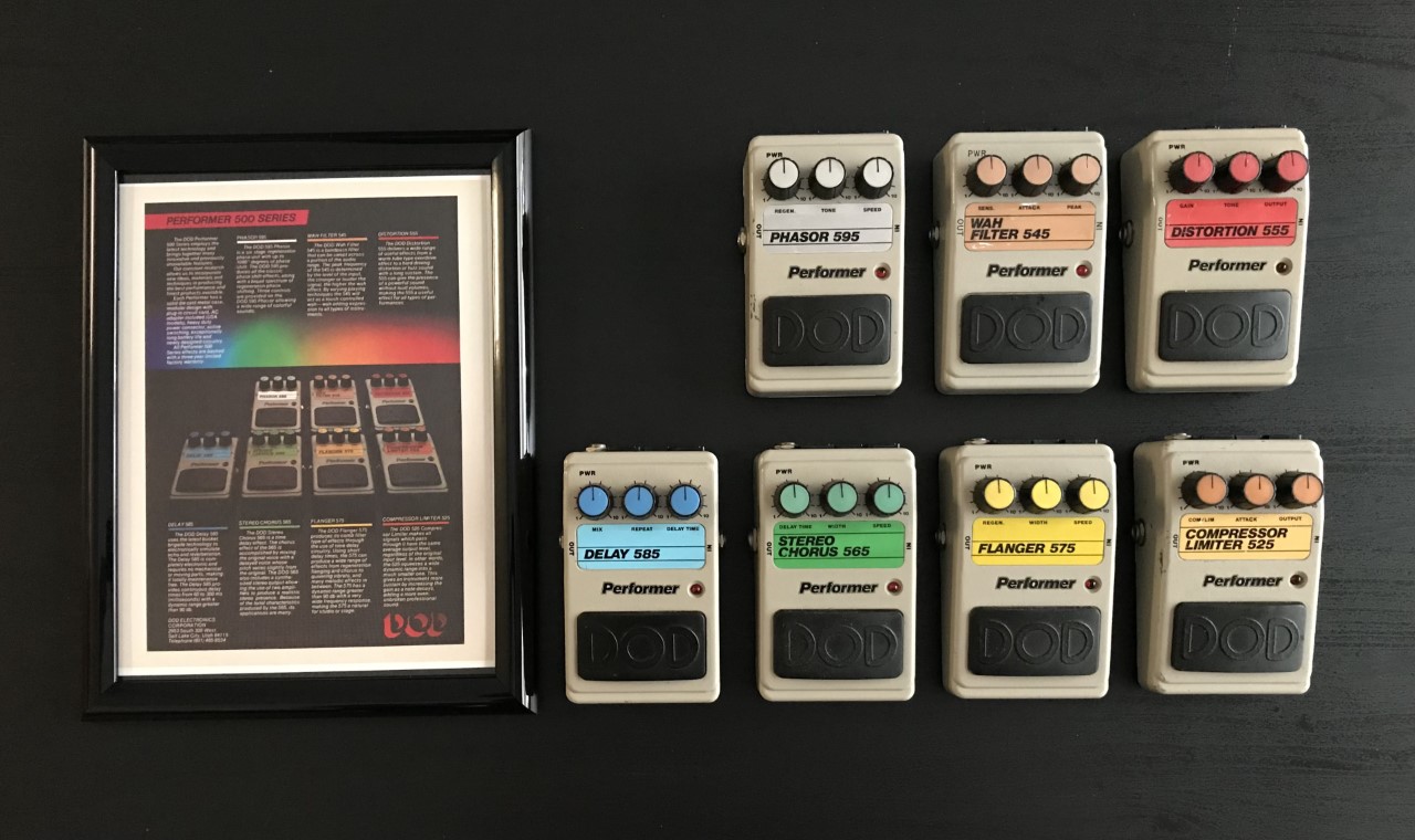 Vintage Pearl Sound Spice Pedals Collection and Experiences
