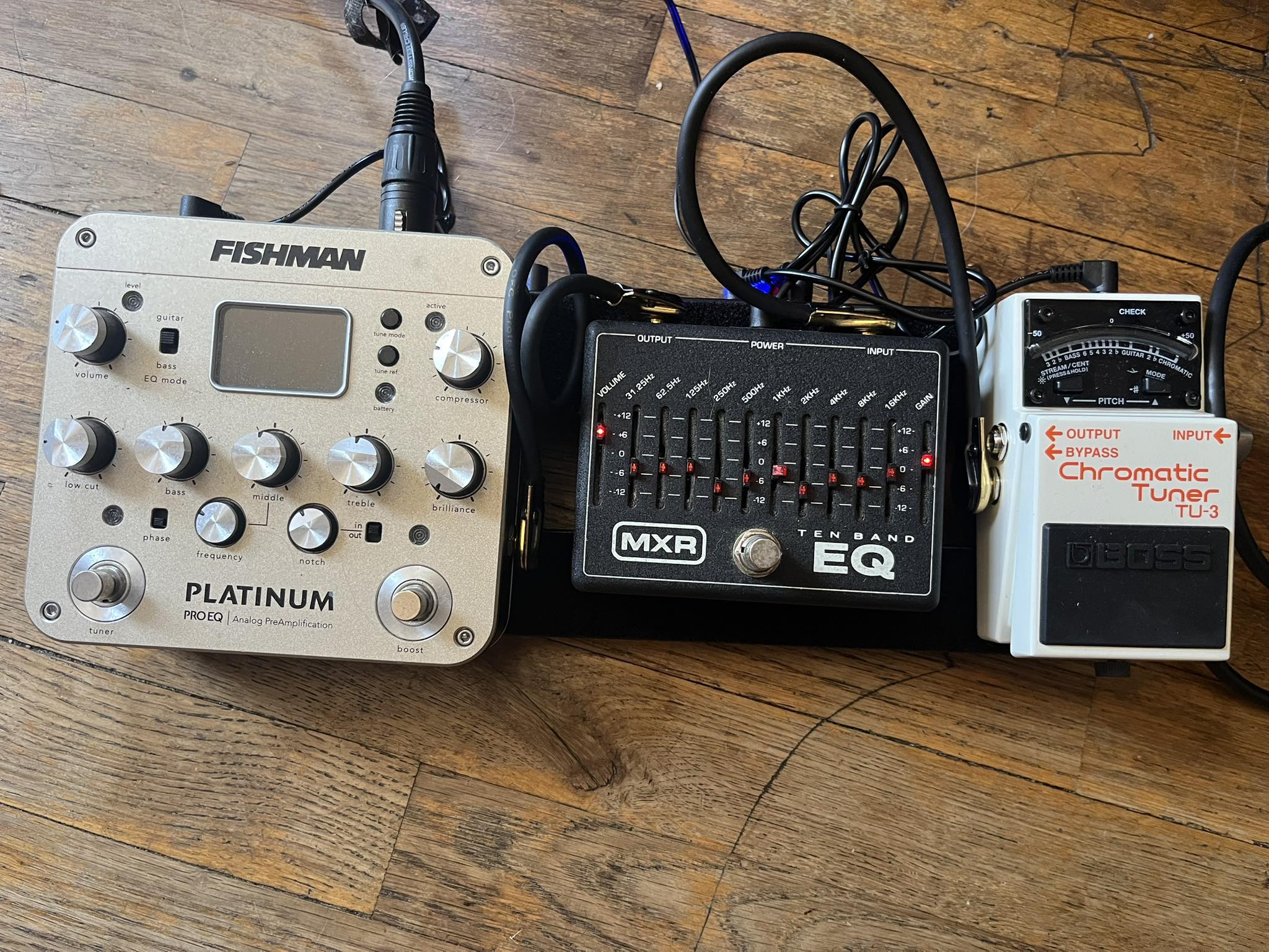 Mxr 6 band eq pedal settings for fuzz tone