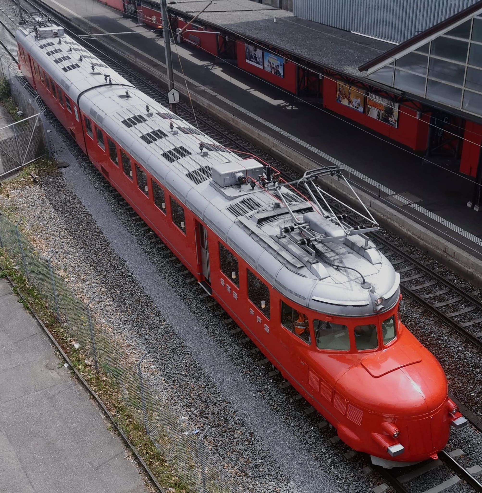 SBB RAe 4/8 1021, nicknamed 