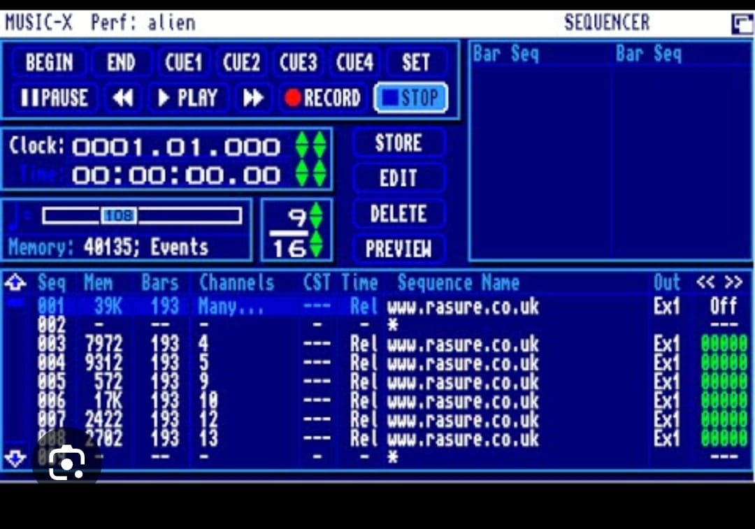 Using Music X on the Amiga