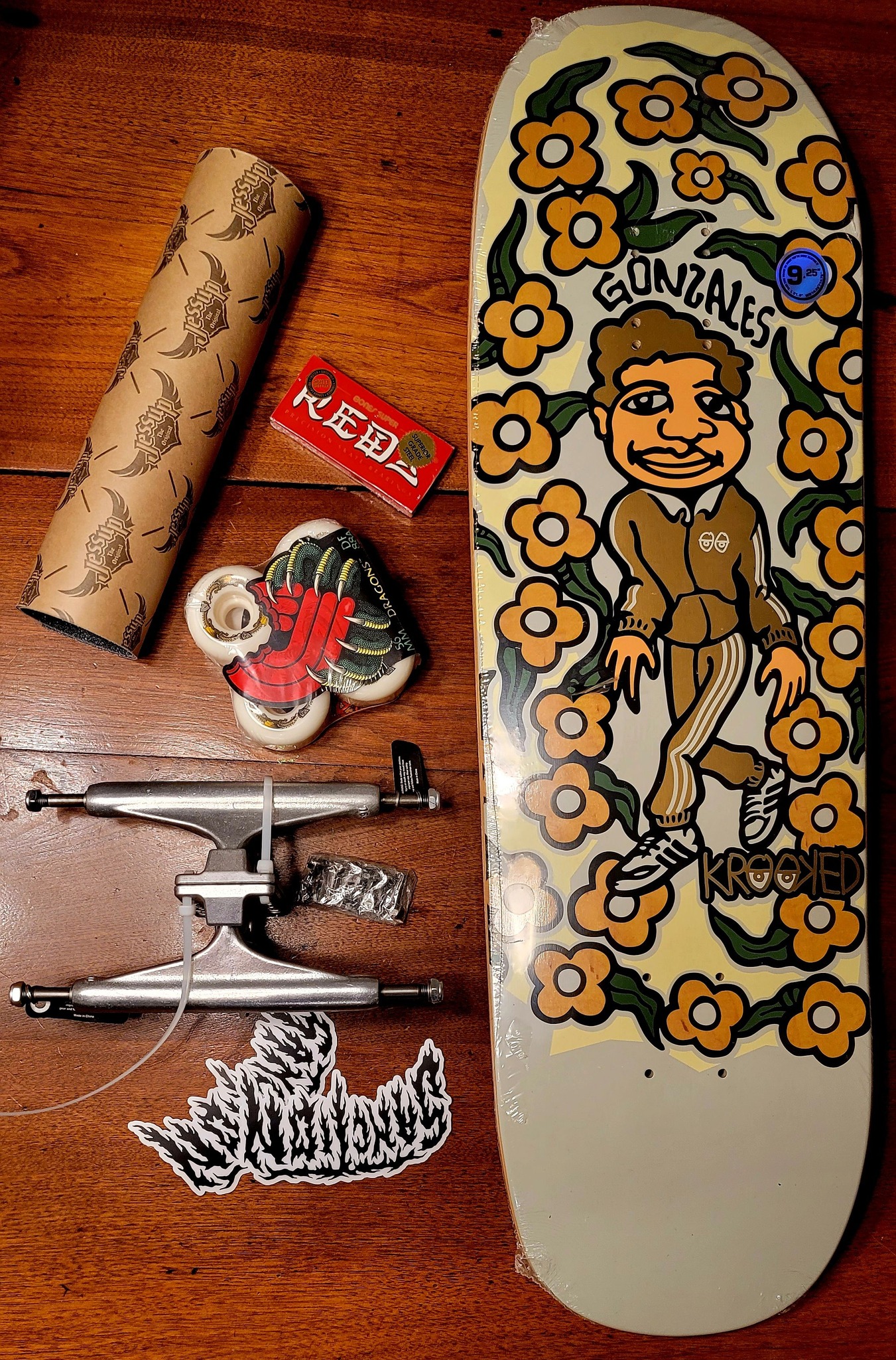 1987 Vision Mark Gonzales skateboard deck reissue