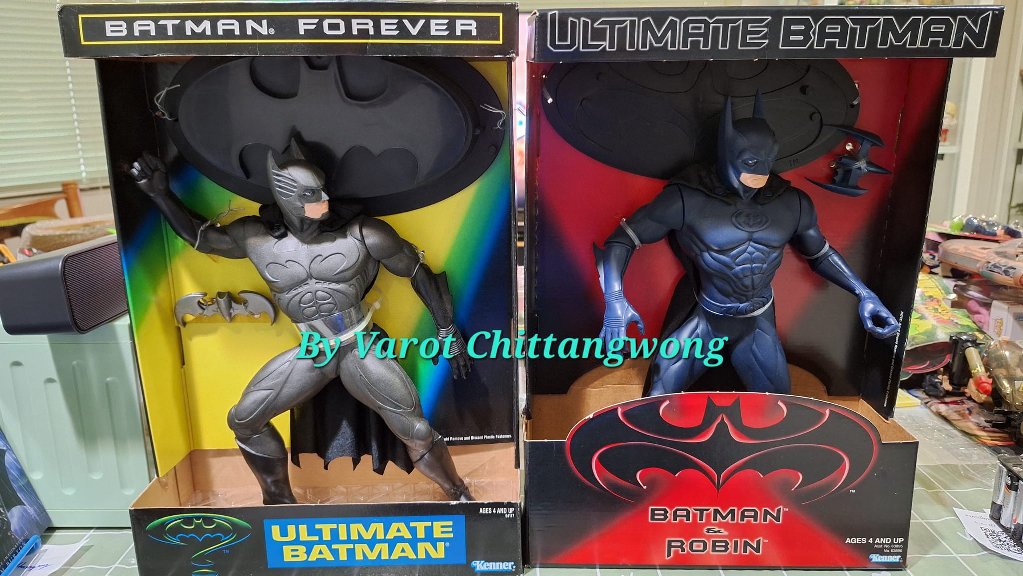 Ultimate Batman figures from Batman Forever and Batman & Robin