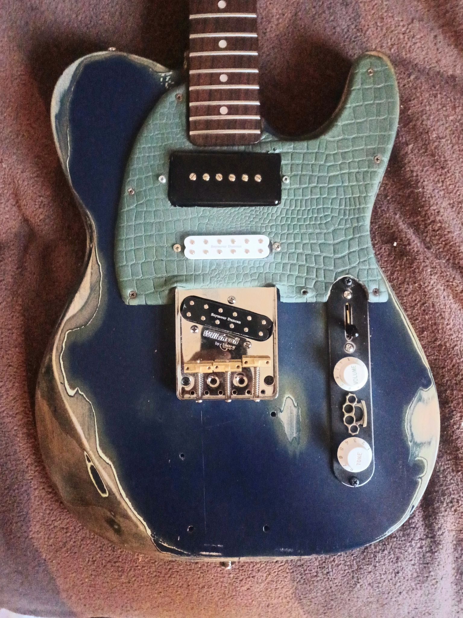 Custom Nashville Telecaster with P90 and Little 59s pickups