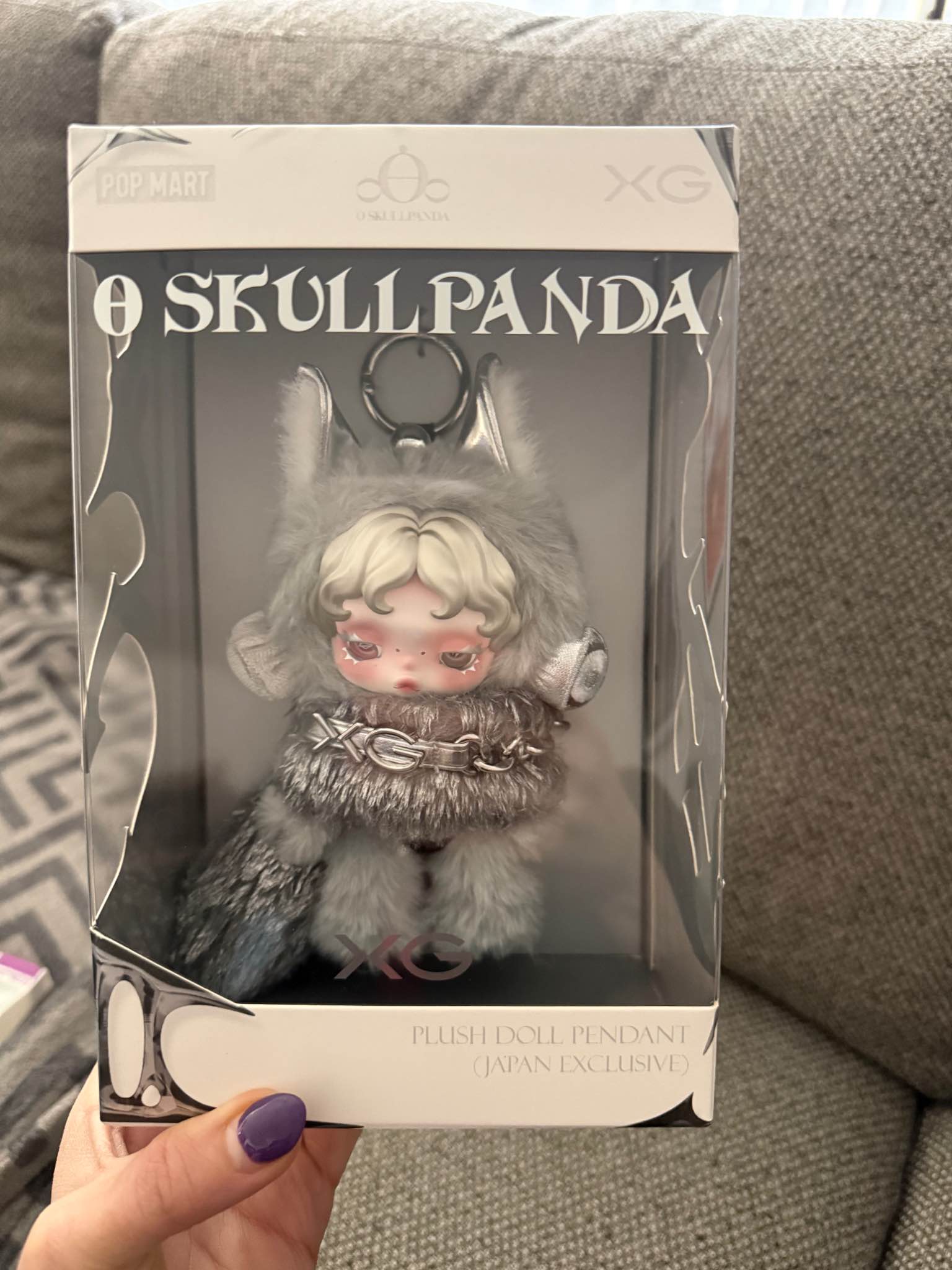 Brand new, still factory sealed, Japan exclusive skull panda XG. I 