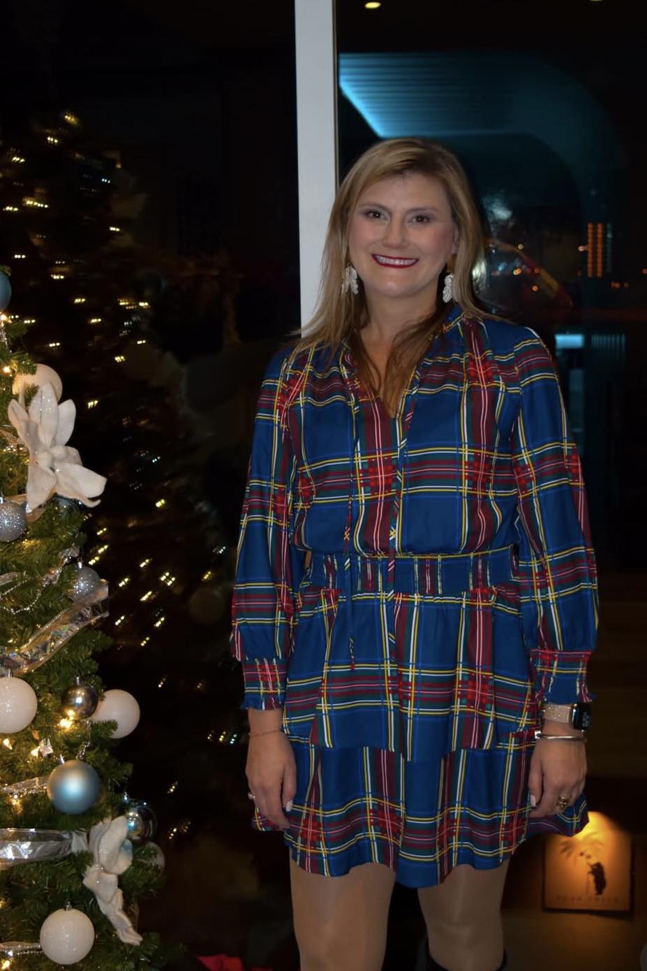 GET YOUR GLOW ON with the #GlowDress, $74 one of the 45 pieces in my holiday collection available November 12 exclusively at JCPenney! #TER4JCP