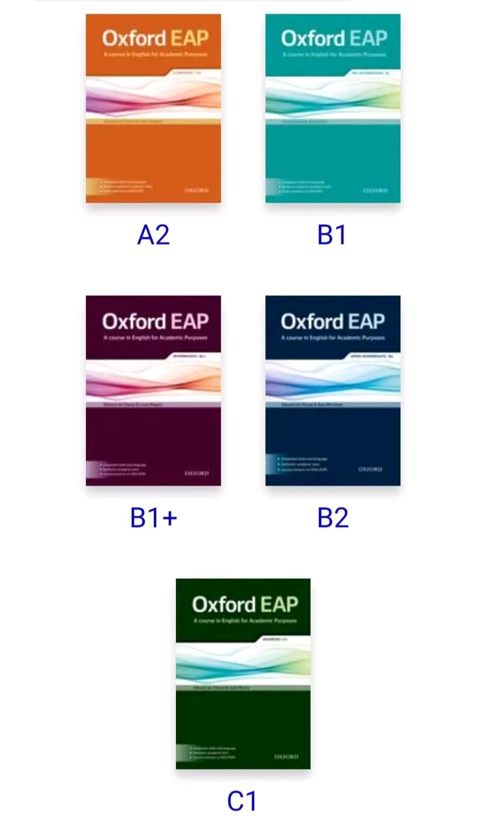 本 EF English Course 5冊セット B1 B2 A2