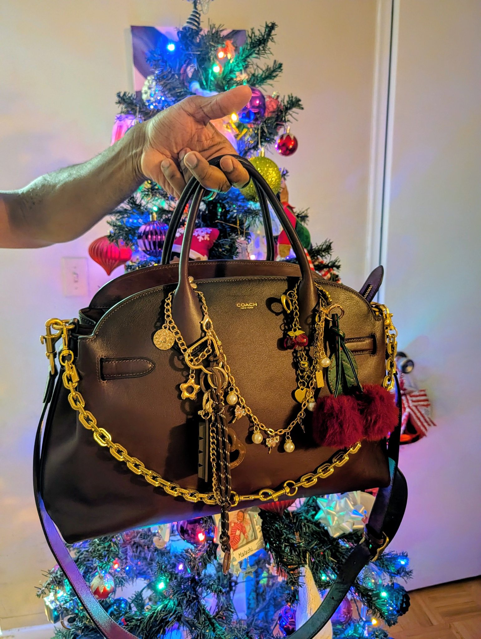 Coach Empire 40 merlot work bag review