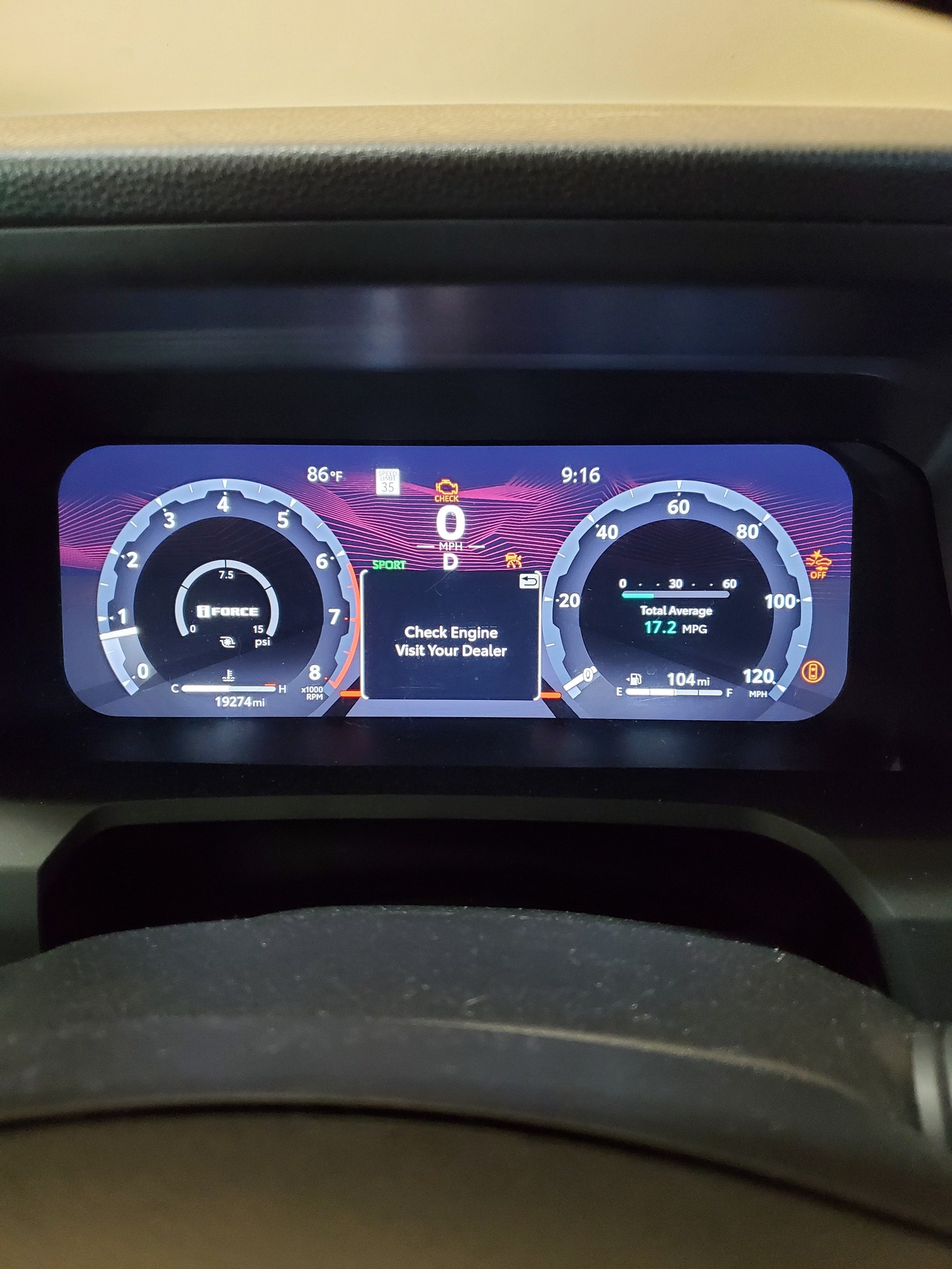 What causes Toyota Tacoma startup error codes?