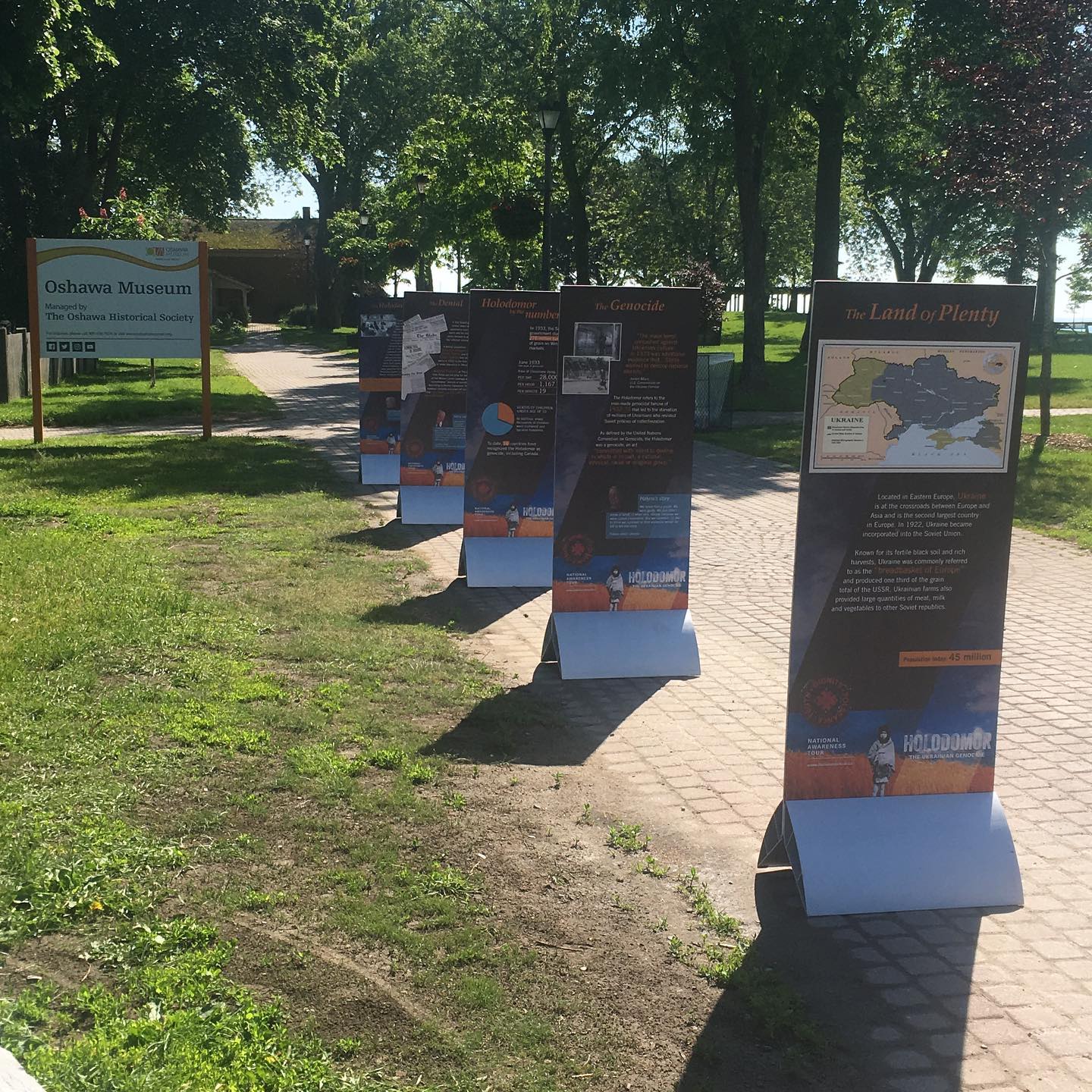 Oshawa Museum - The Holodomor National Awareness tour is...