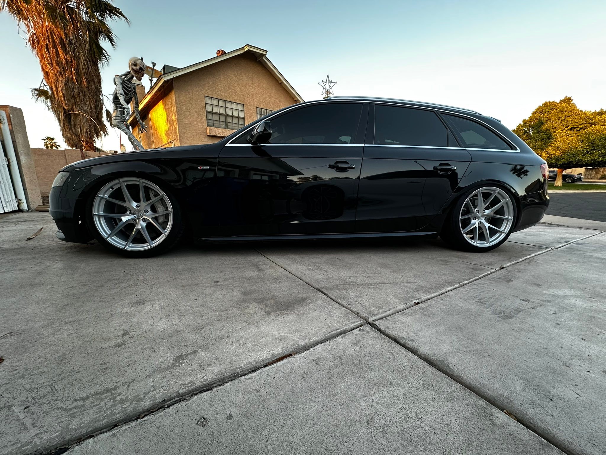What are issues with 20x11 wheels and Rohana RC7 on Audi?