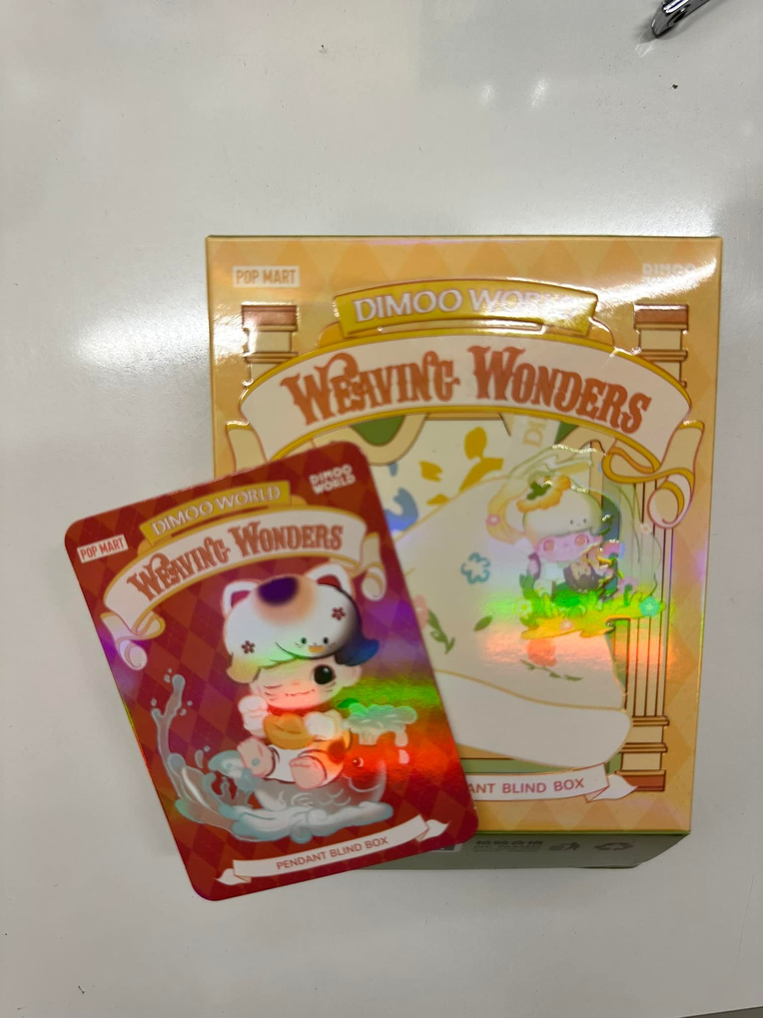 WTS: Dimoo Weaving Wonders - Secret (Fortune Cat) $50 PM if keen display picture 1