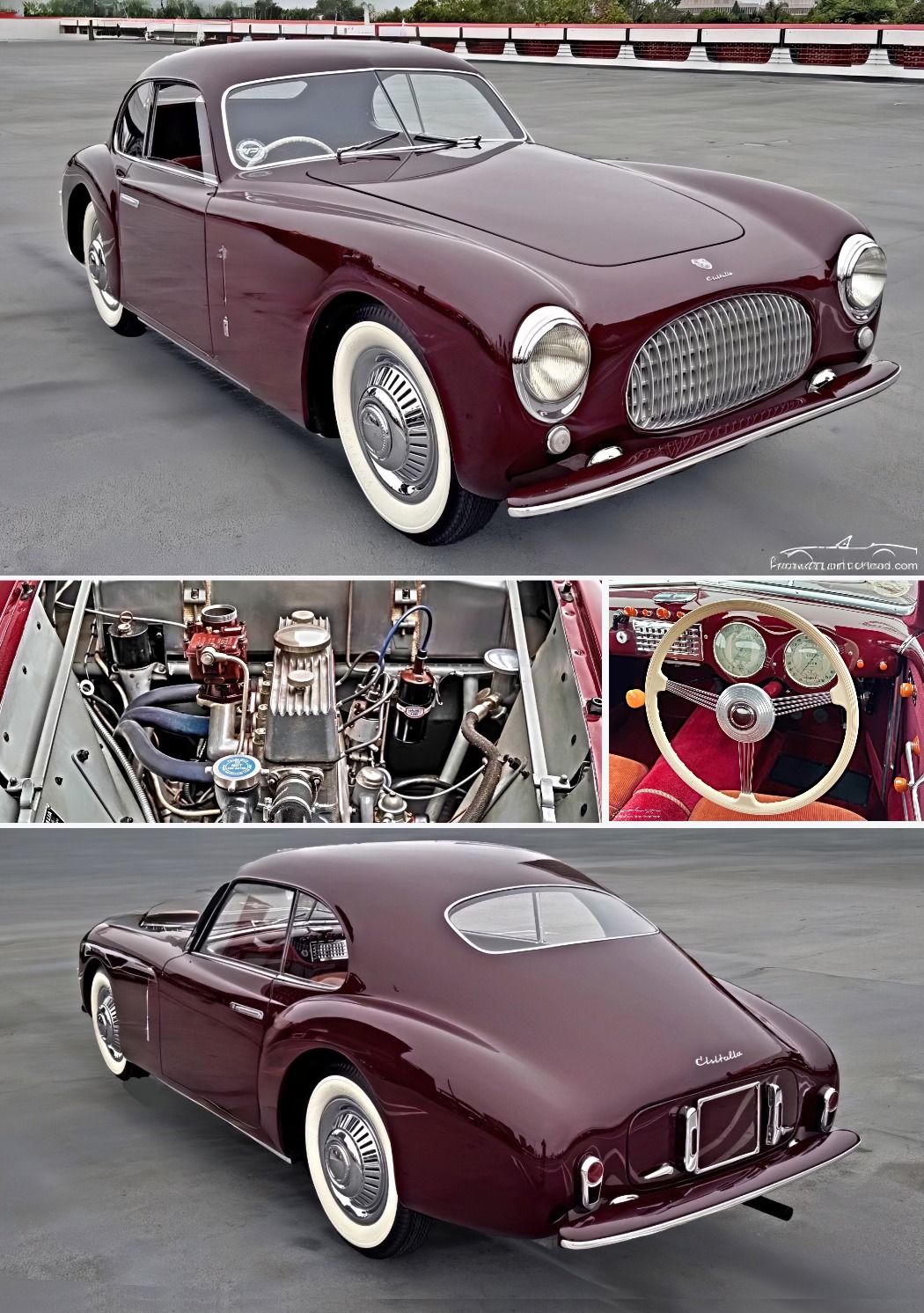 ミニカー M.D.S. Racing Cisitalia 202 SMM 1/43 Cisitalia 202 SMM Spyder's historic 1947 Mille Miglia race