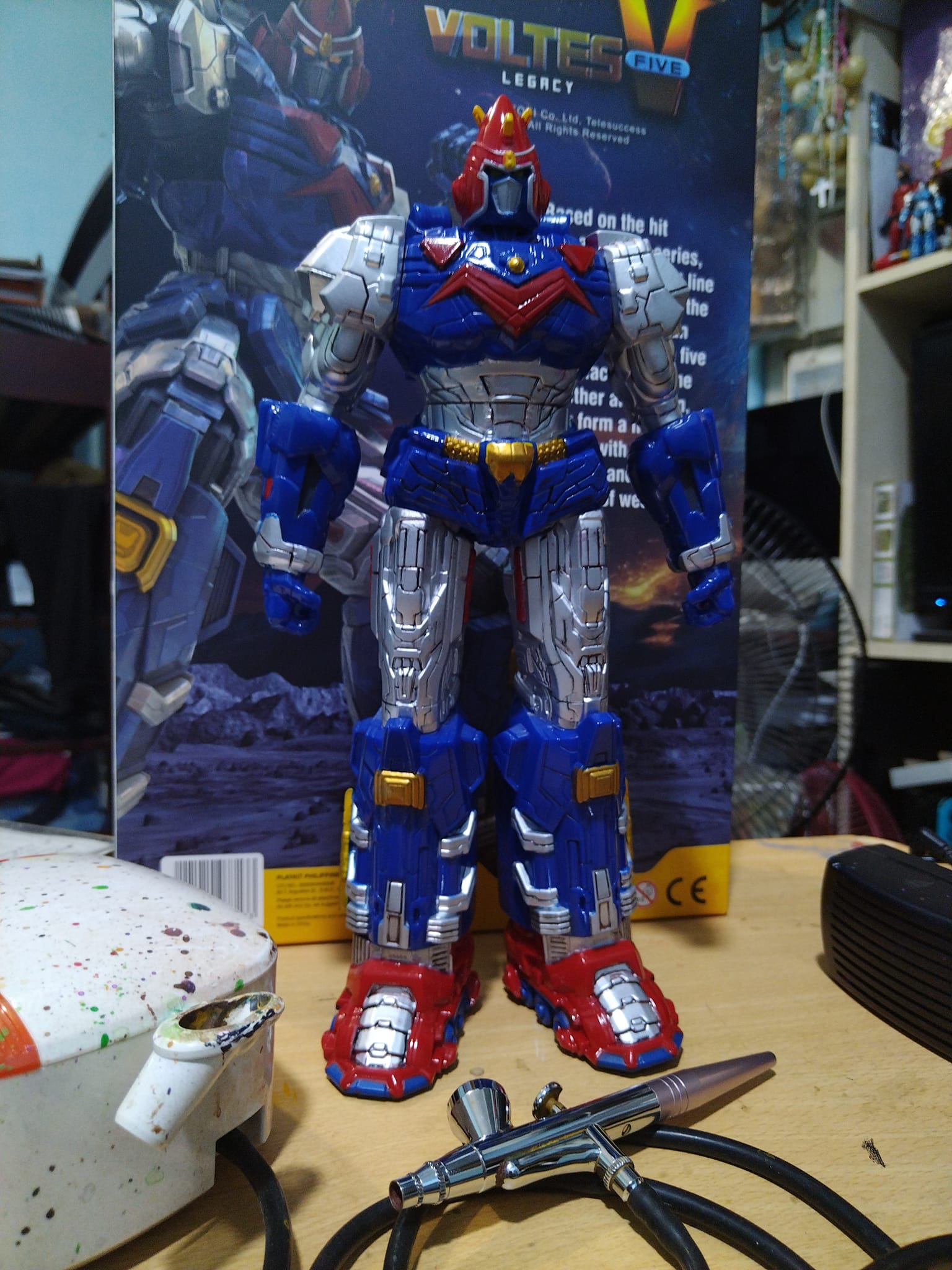 Voltes V Legacy 30cm repainted 80%? detailing to follow?