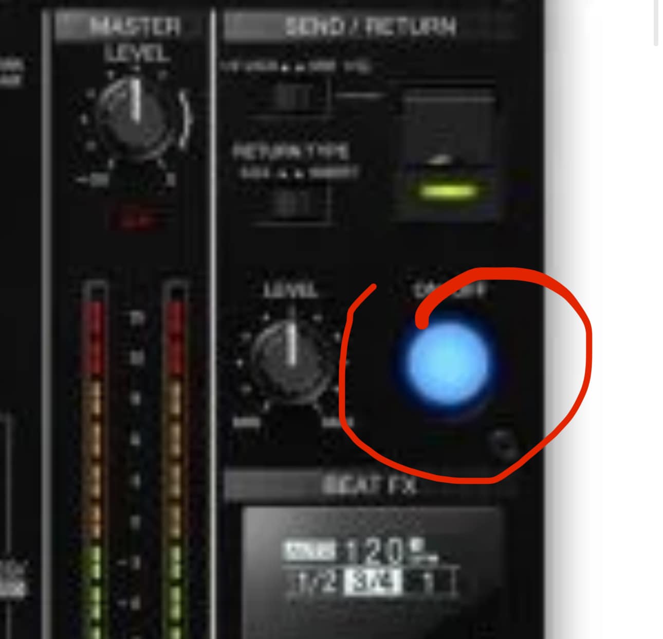 Got a djm 700 with faulty fx, only about half the fx are showing