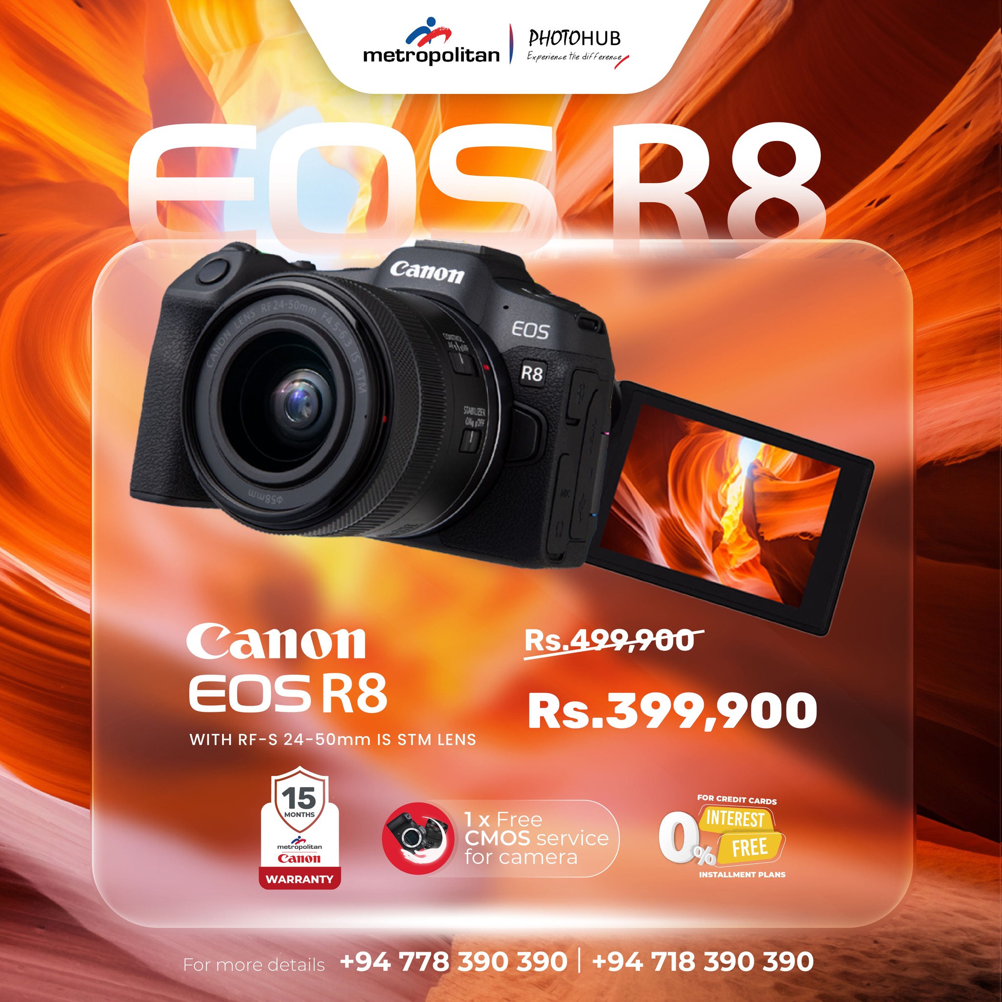 Canon EOS R8 – the ultimate companion for creators! This 