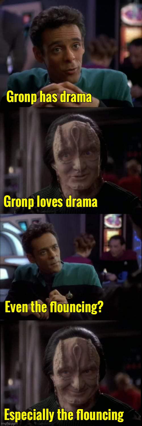 Star Trek Shitposting | I missed the flounce | Facebook