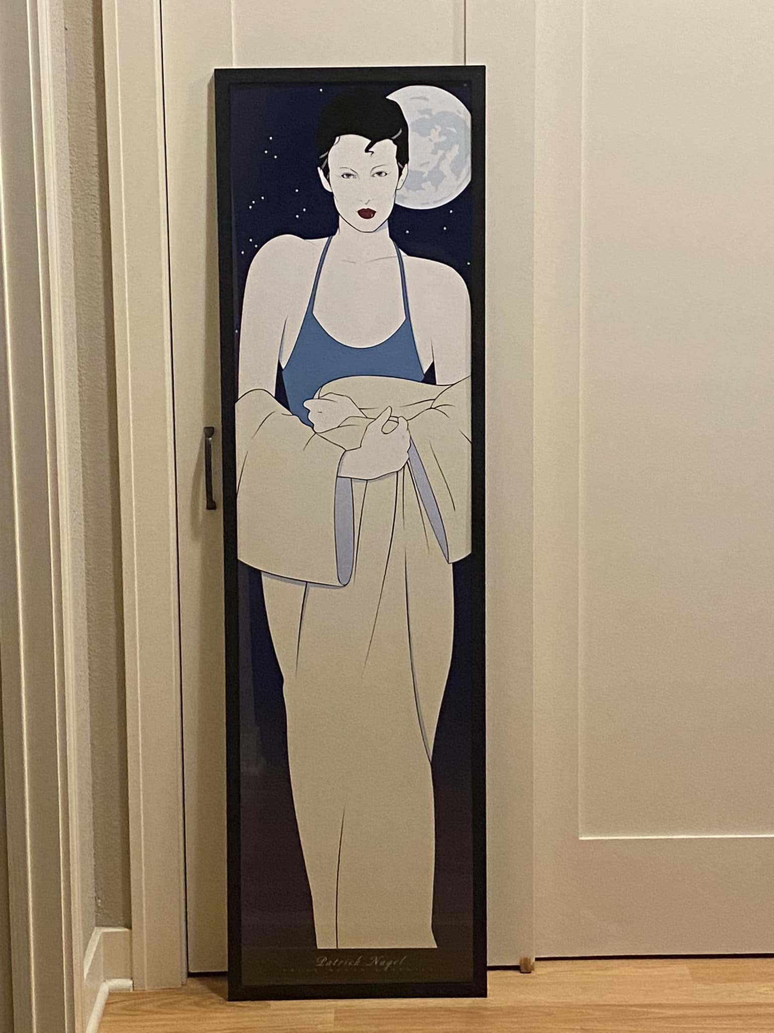 Man finds and restores 1980s Patrick Nagel 