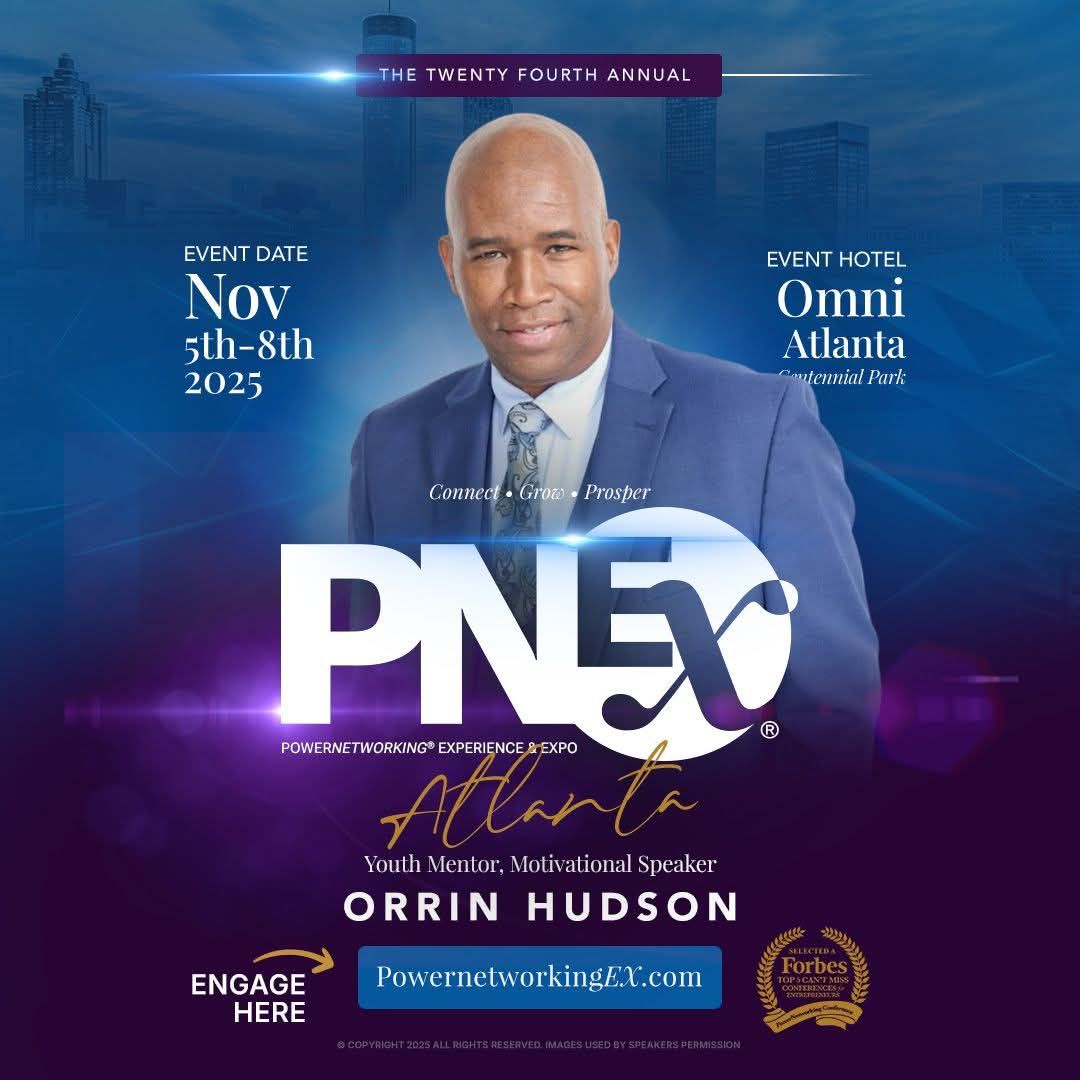 Orrin - ♟️ I’m honored to be speaking at the Power Networking ...