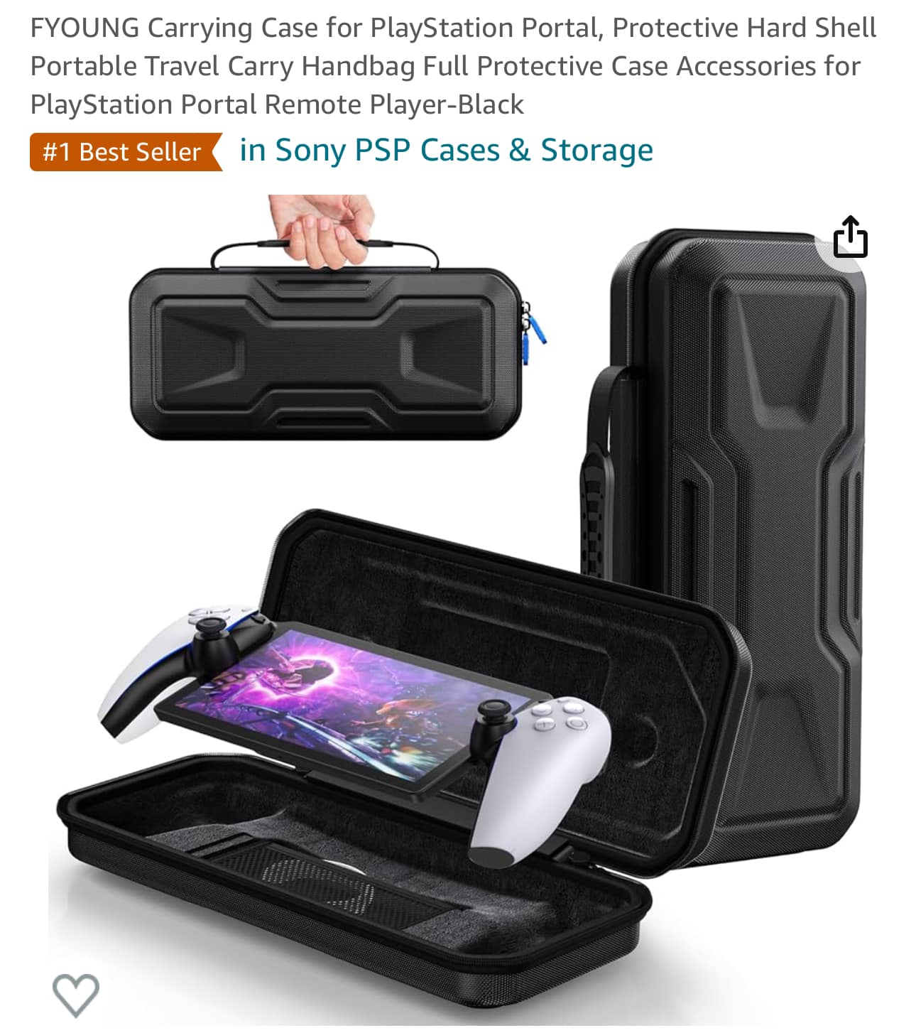 Sony PlayStation Portal Pouch Rugged Armor Pro B