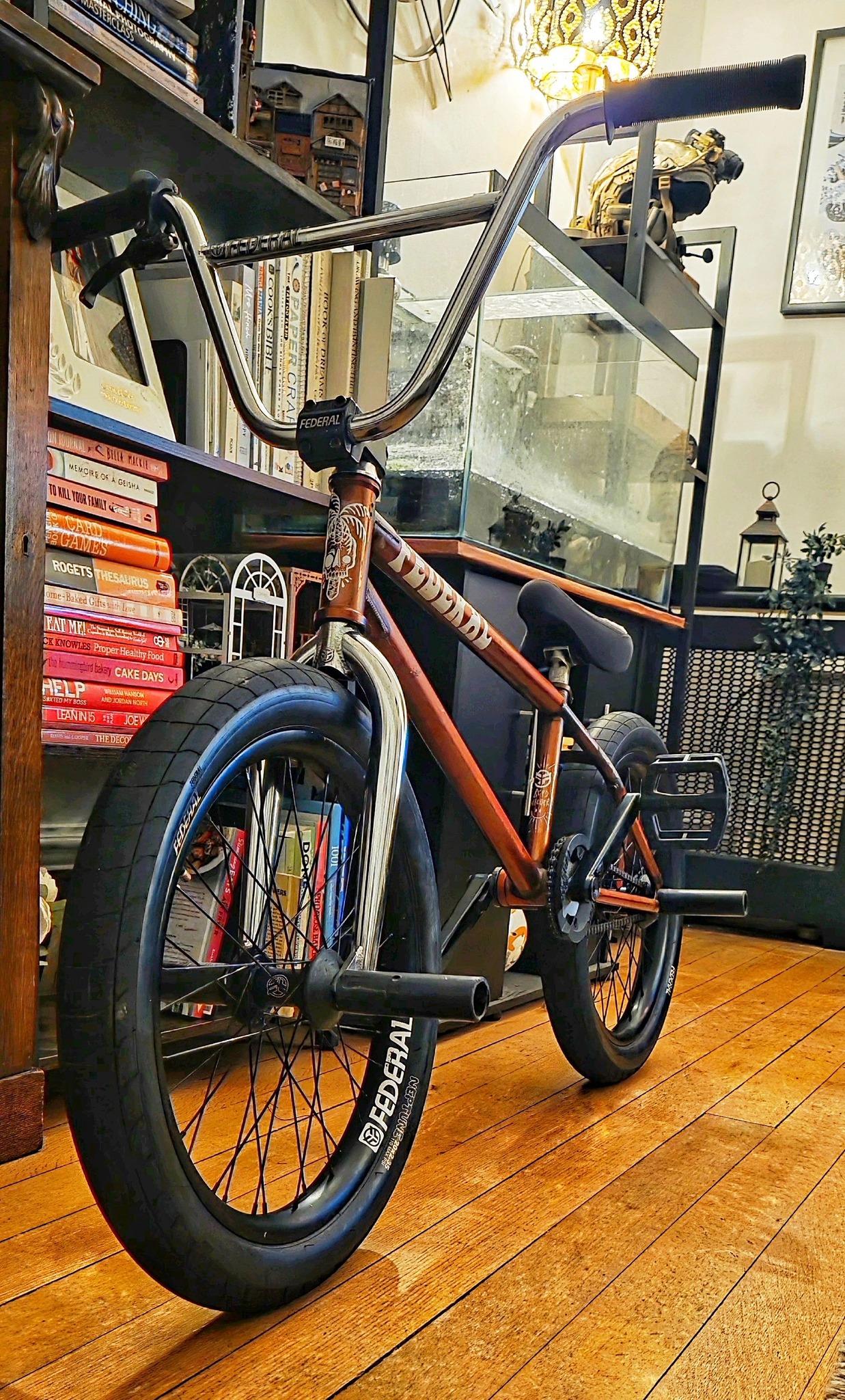 New bmx bike setup with federal components