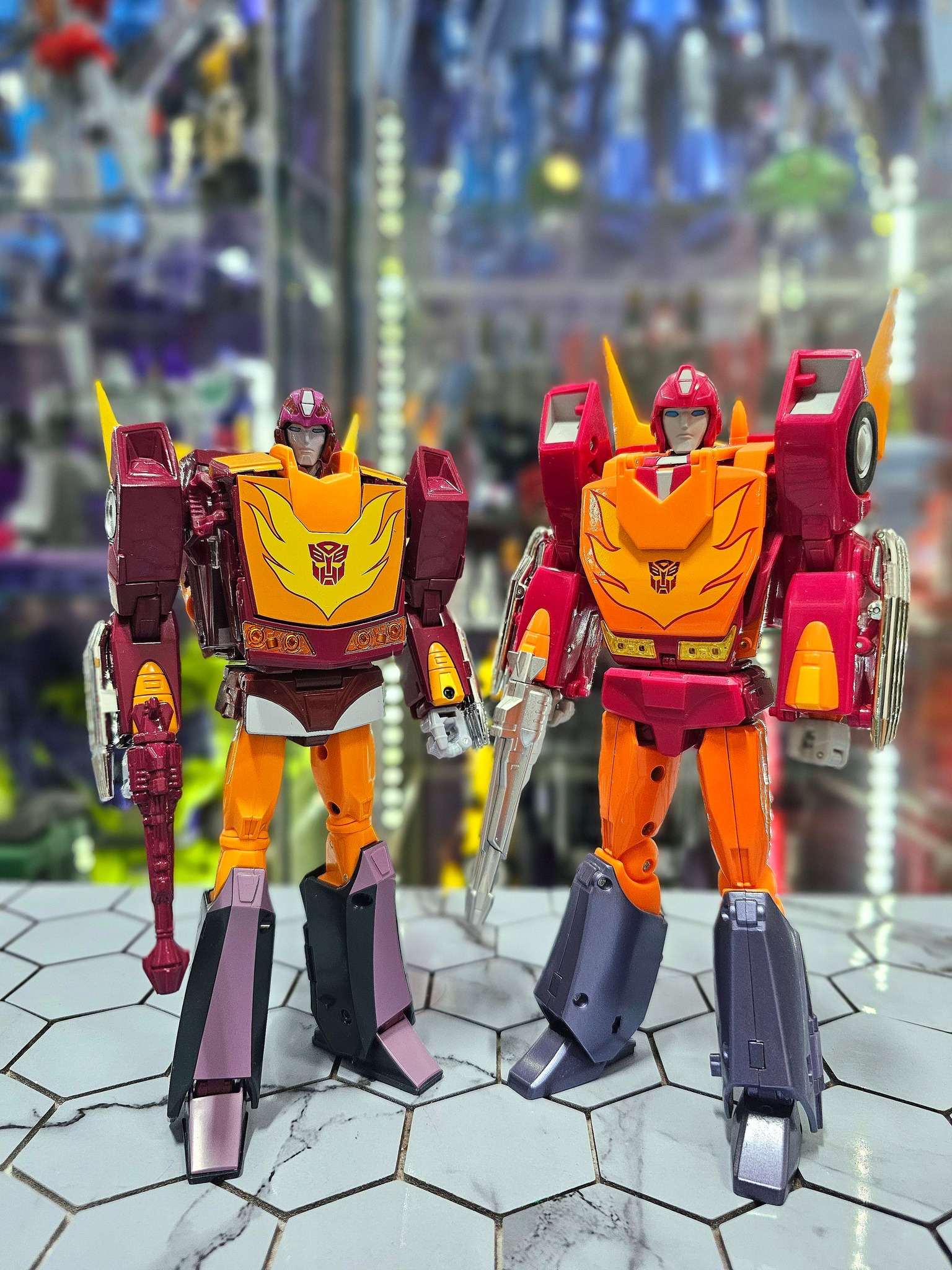 Takara Tomy Hot Rod and FansToys Hoodlum. I hope FansToys does a 