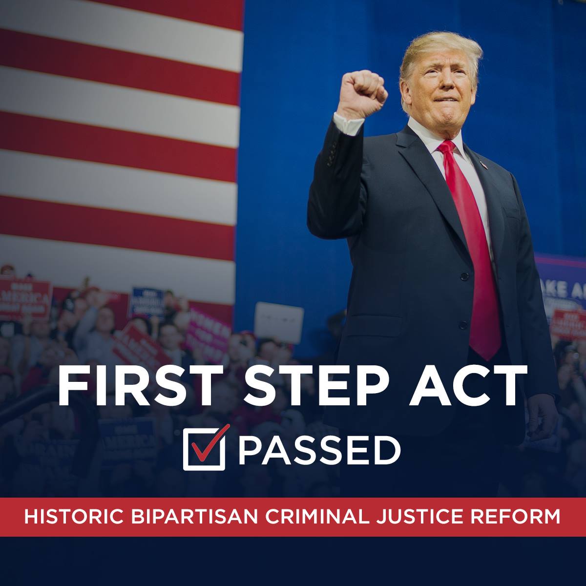 Donald - Congress just passed the Criminal Justice Reform Bill known as ...
