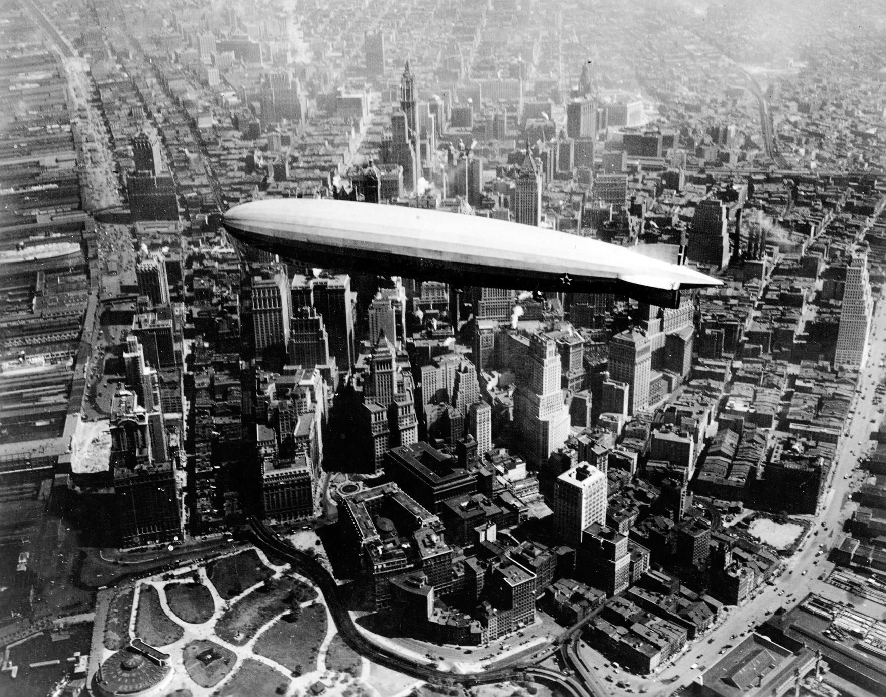 OTD in 1922 the Navy ordered a rigid airship from the Zeppelin