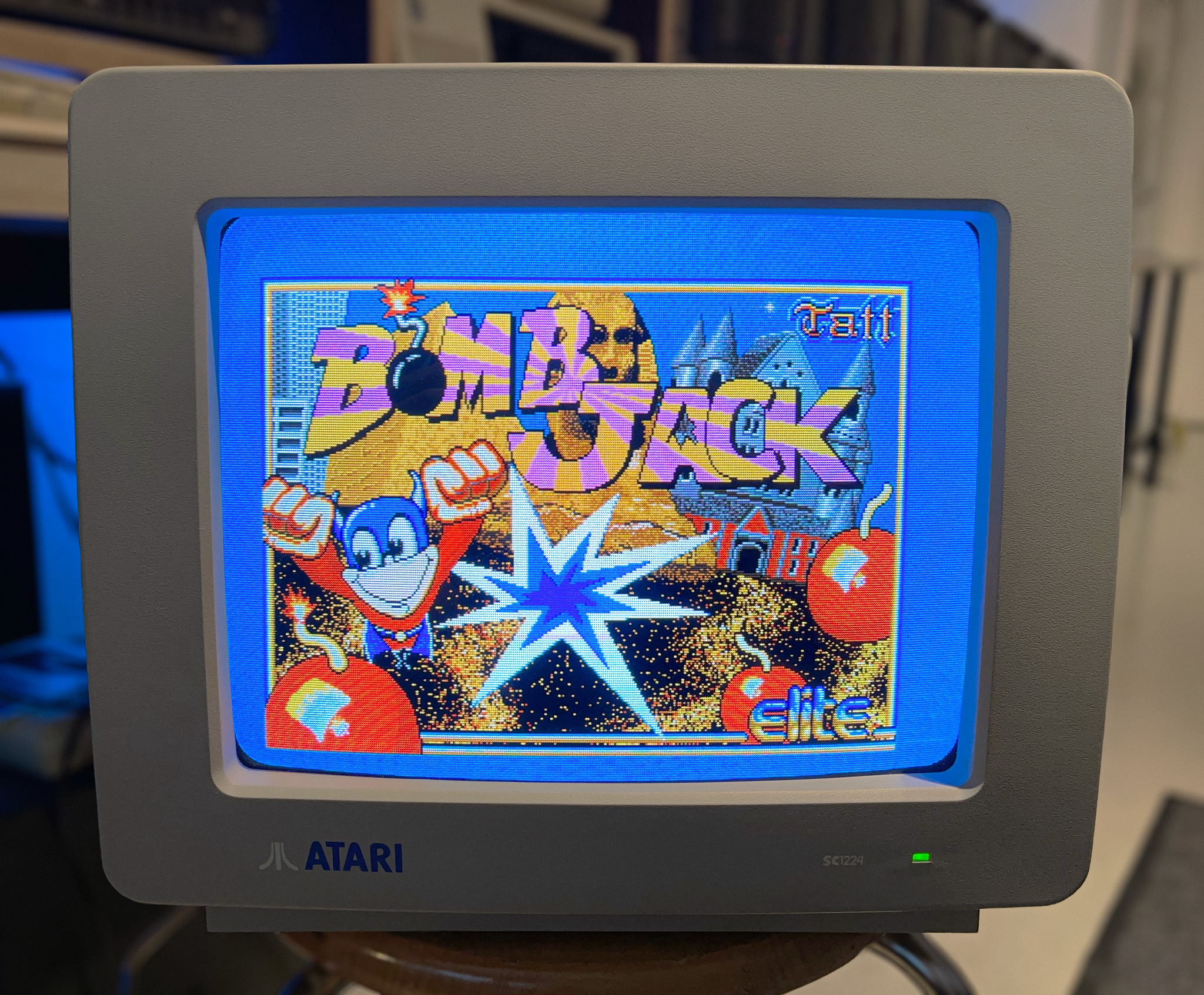 What are Atari SM124 monitors worth?
