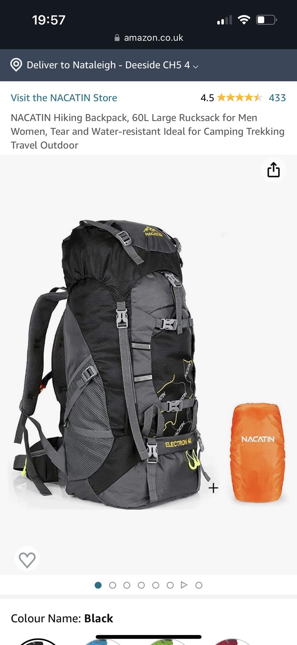 aldi hiking backpack mochilla size Rock day treks and outdoor trips. Aldi Is Selling a Colorful