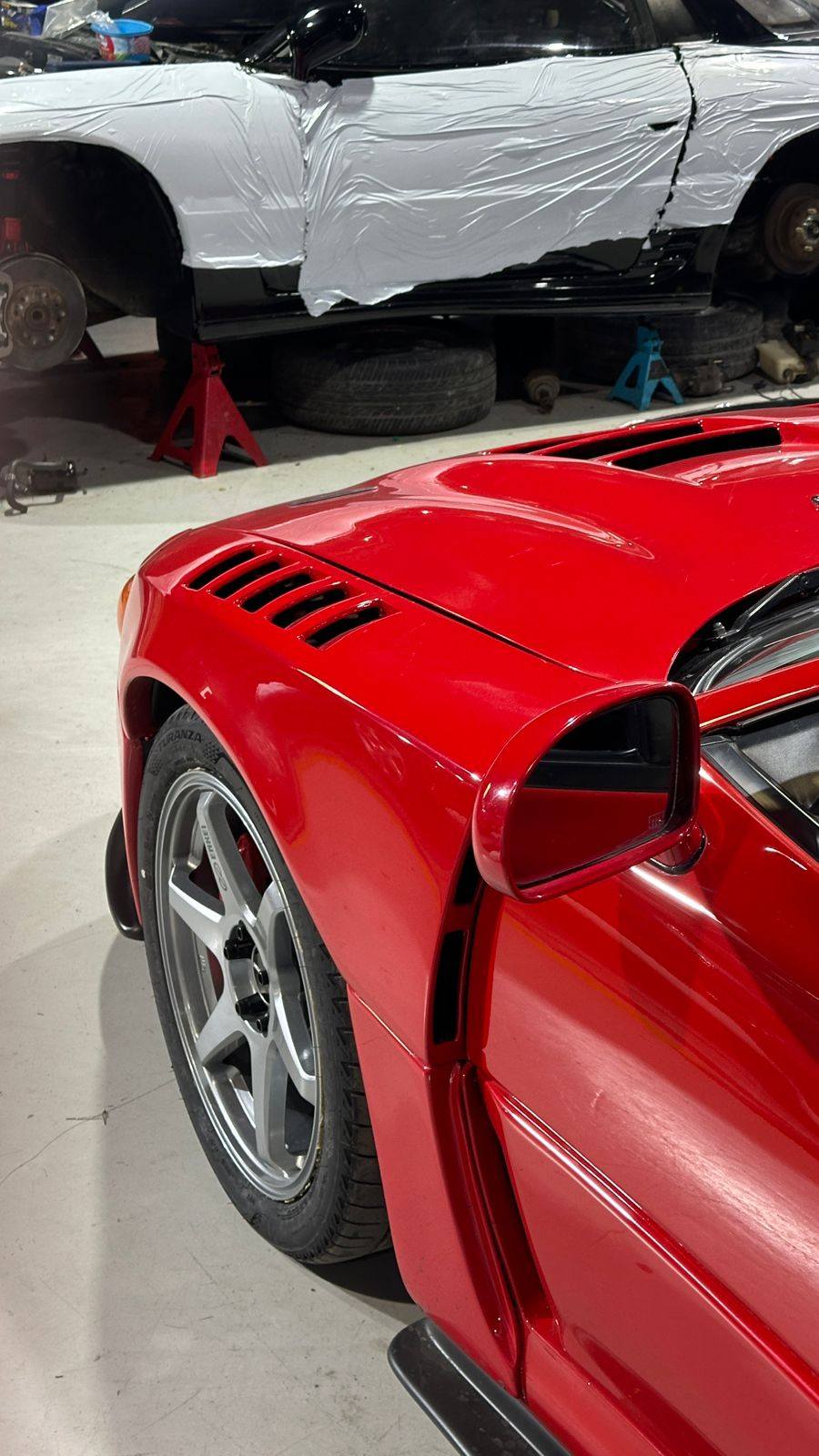 30mm front vented fenders for jzx90 mkii. Release date July 2026