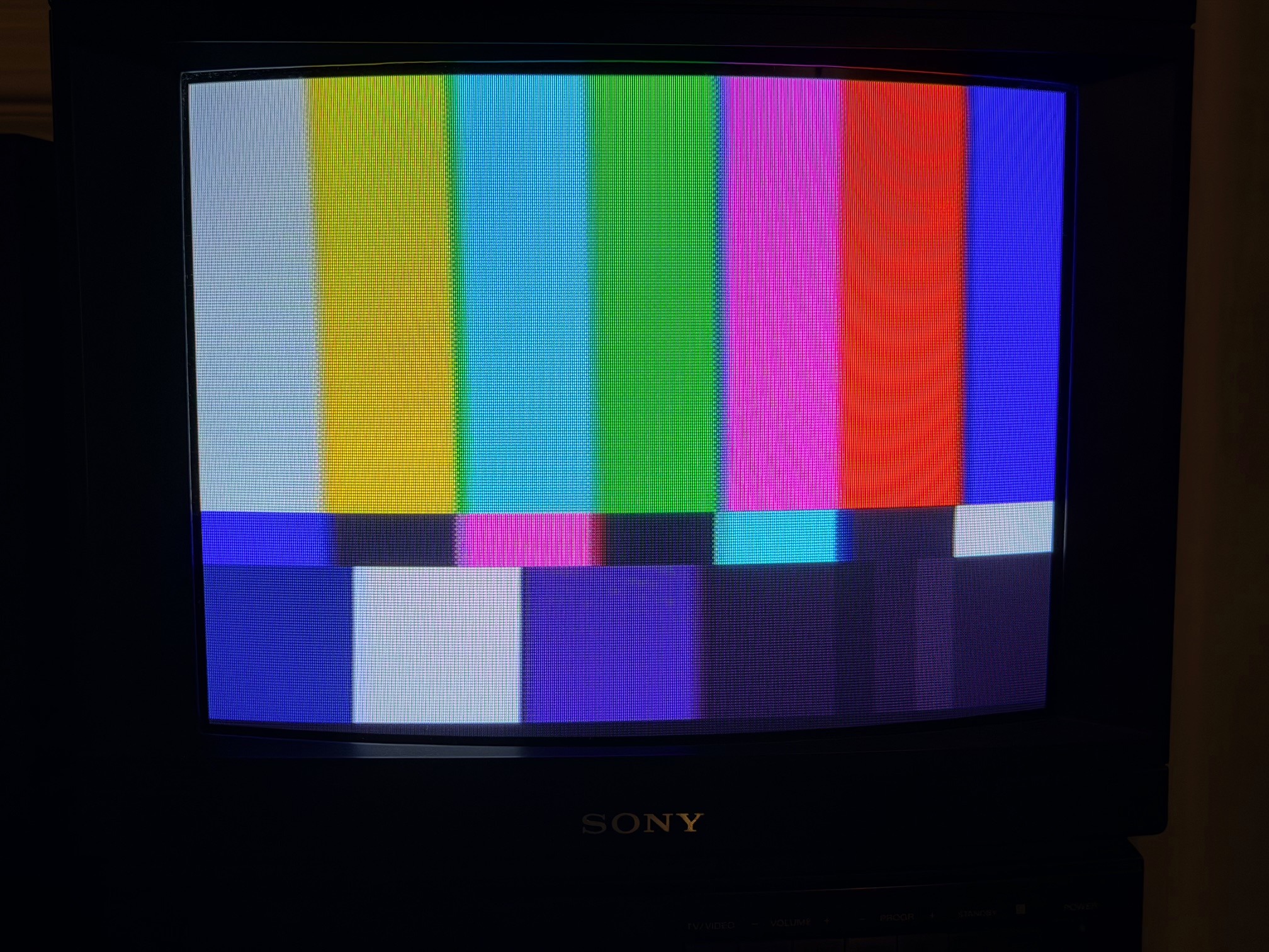 The CRT Collective | Anyone know if the red color bleeding is a ...