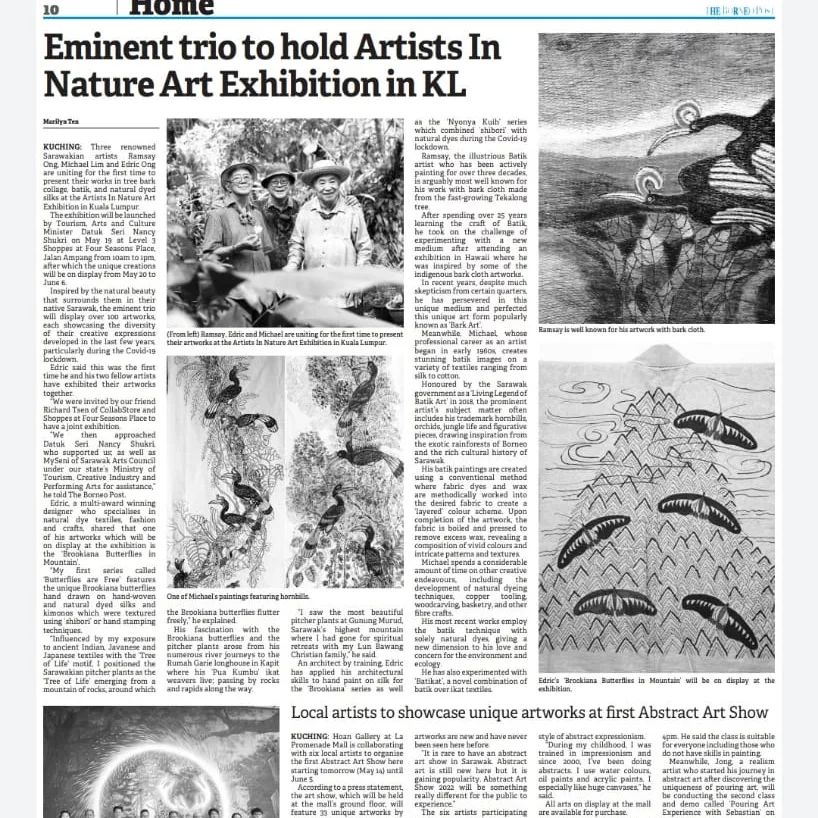 Ramsay Ong Art - Sarawak Living Legend for the Arts (@RamsayOngArt