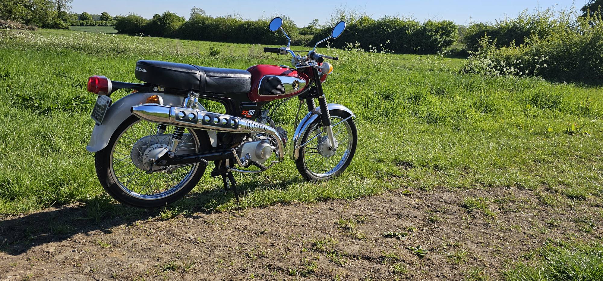 1969 Honda SS50 motorcycle
