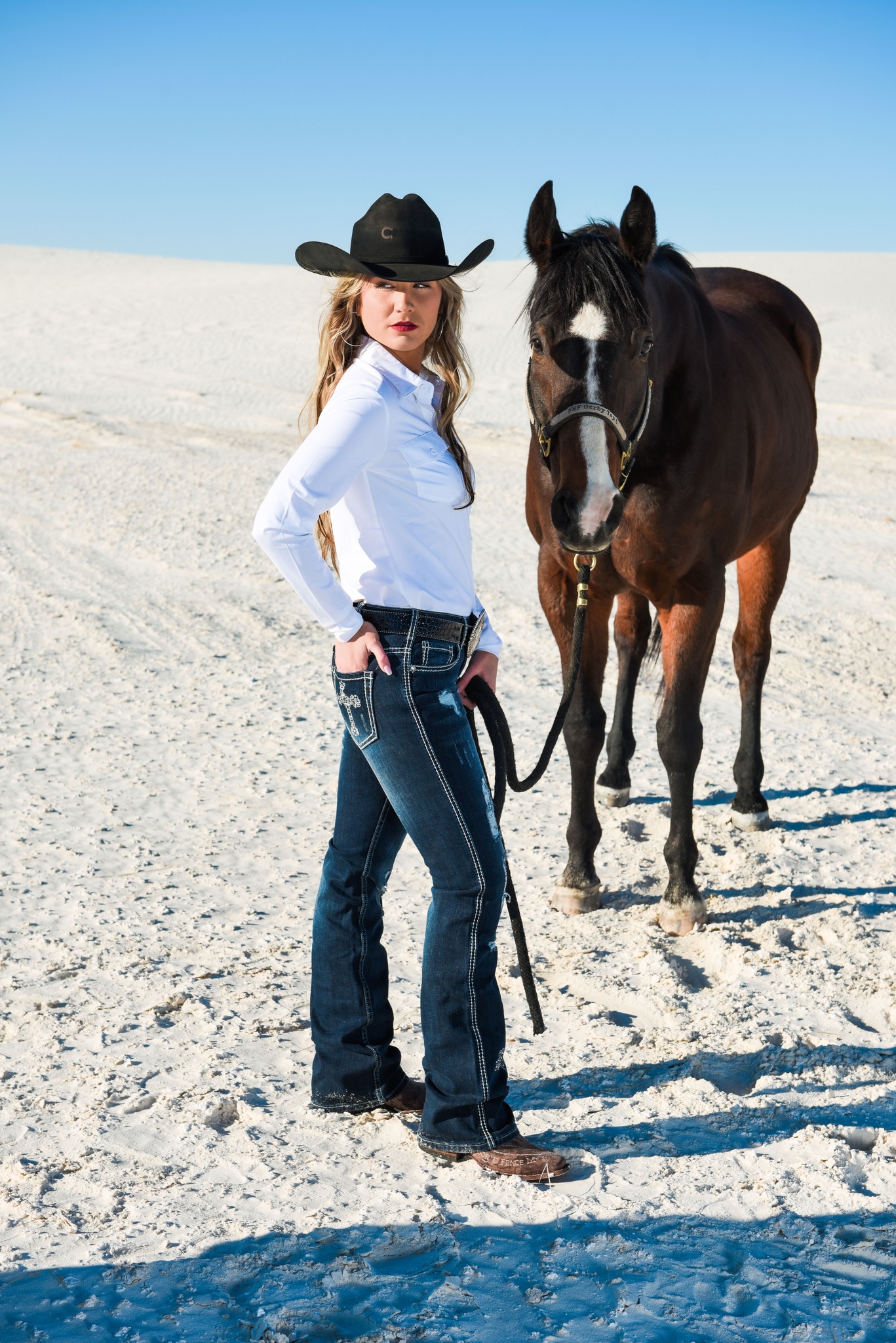 Discover Skid Jeans in the seasonal blue fluffy denim wash 
