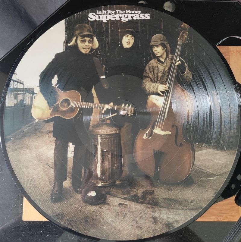 Supergrass self titled. Picture disc from the Strange Ones boxset.