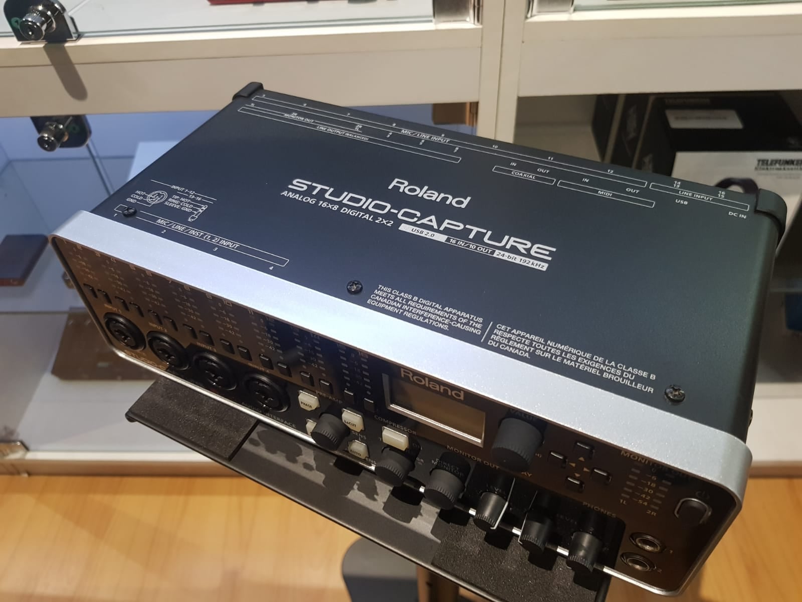 Does anyone have experience with the Roland Studio Capture 1610?