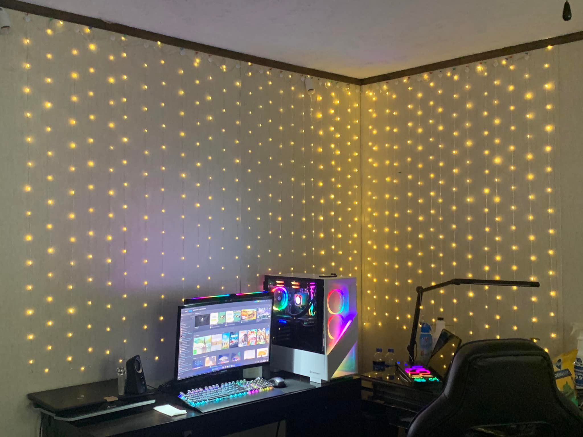 Kuromi gaming setup #kuromi #gamingsetup #desksetup #kawaiiaesthetic