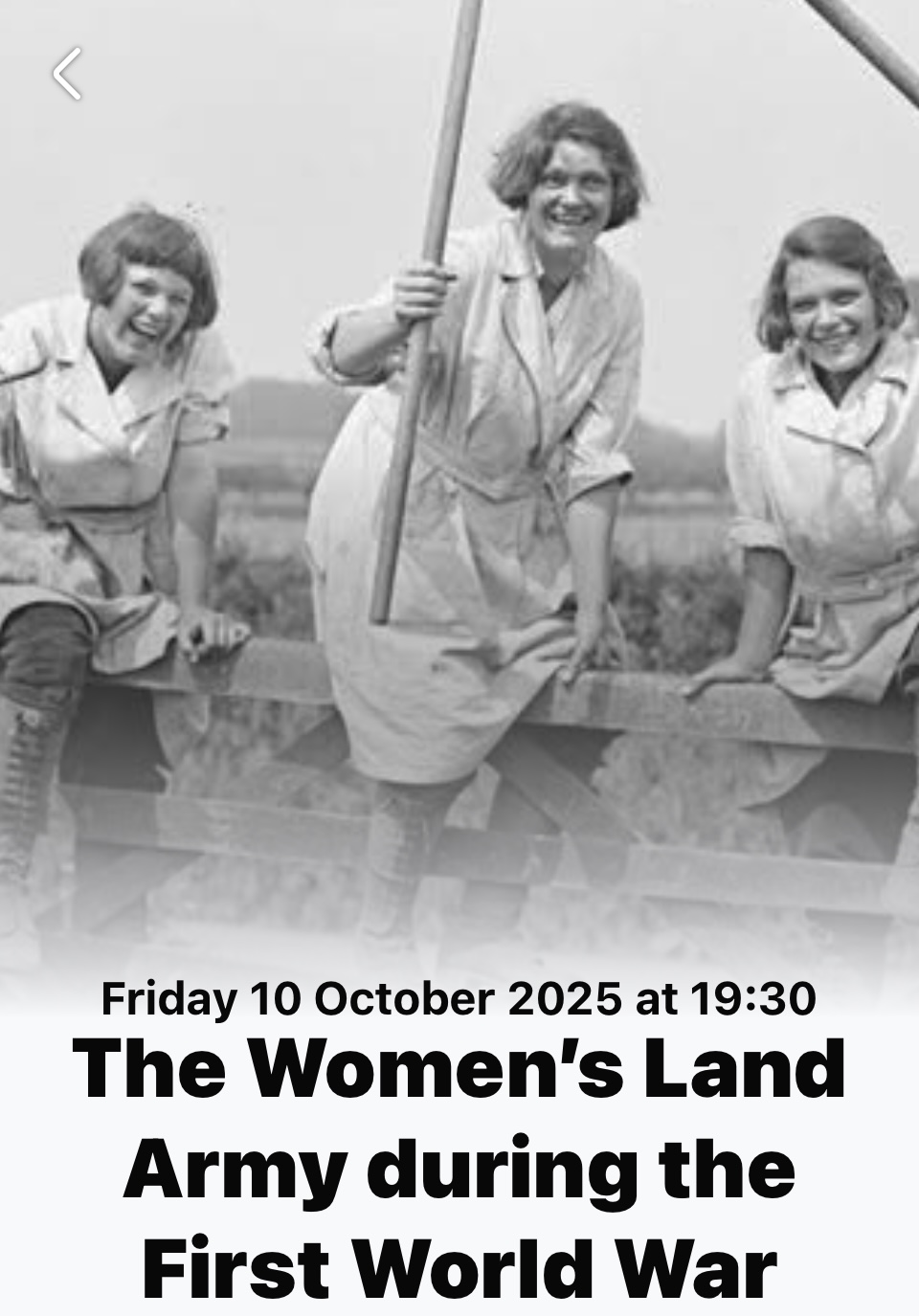 Gretton News & Views | An illustrated talk on ‘The Women’s Land Army ...