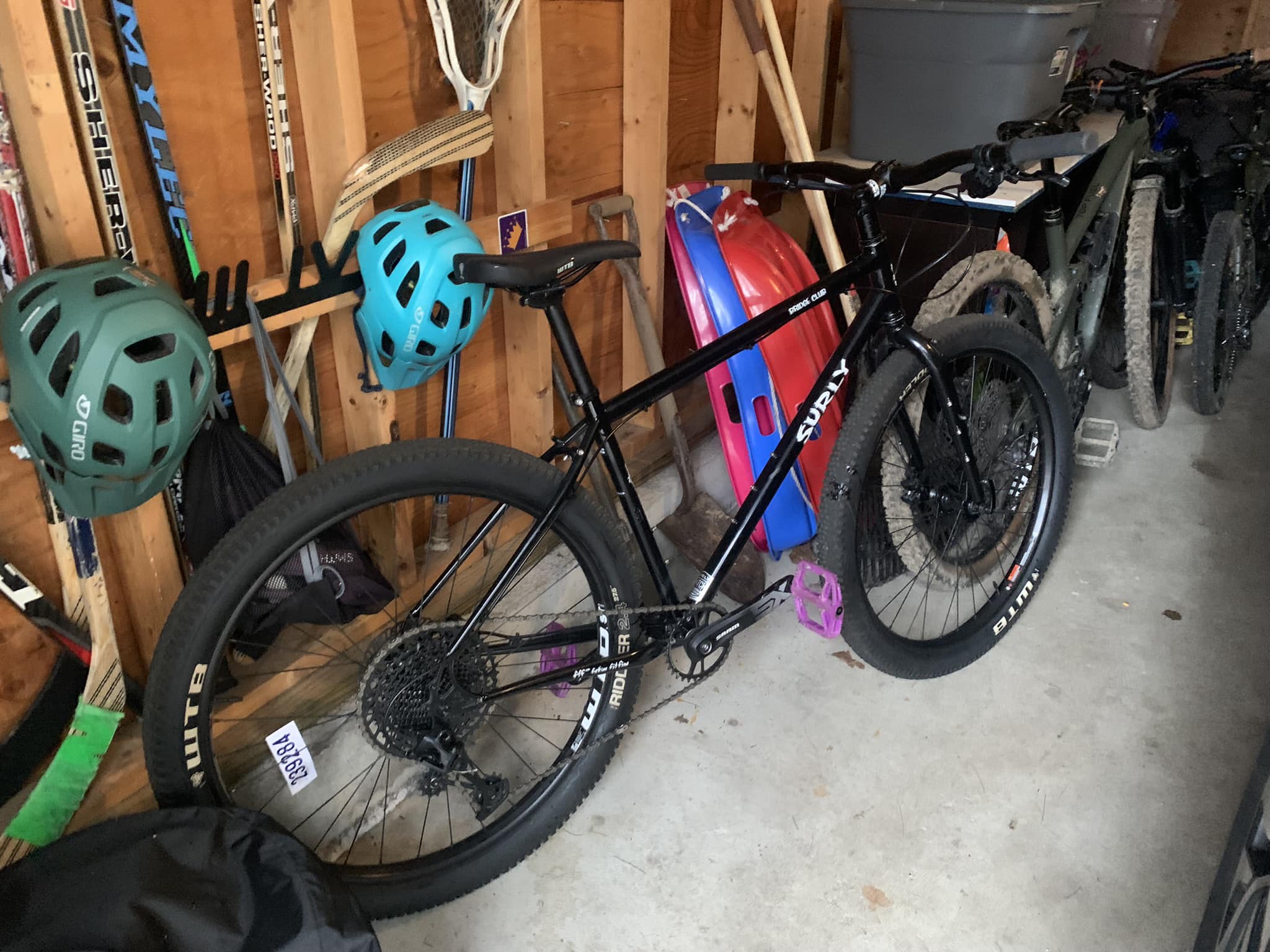 What tire size is best for a Surly Bridge Club bike?
