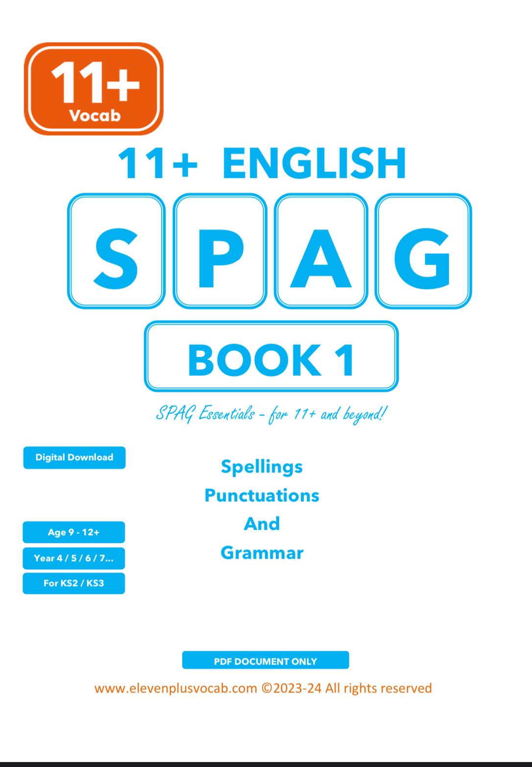 Hammersmith | 11+ English SPAG Book 1 | Facebook