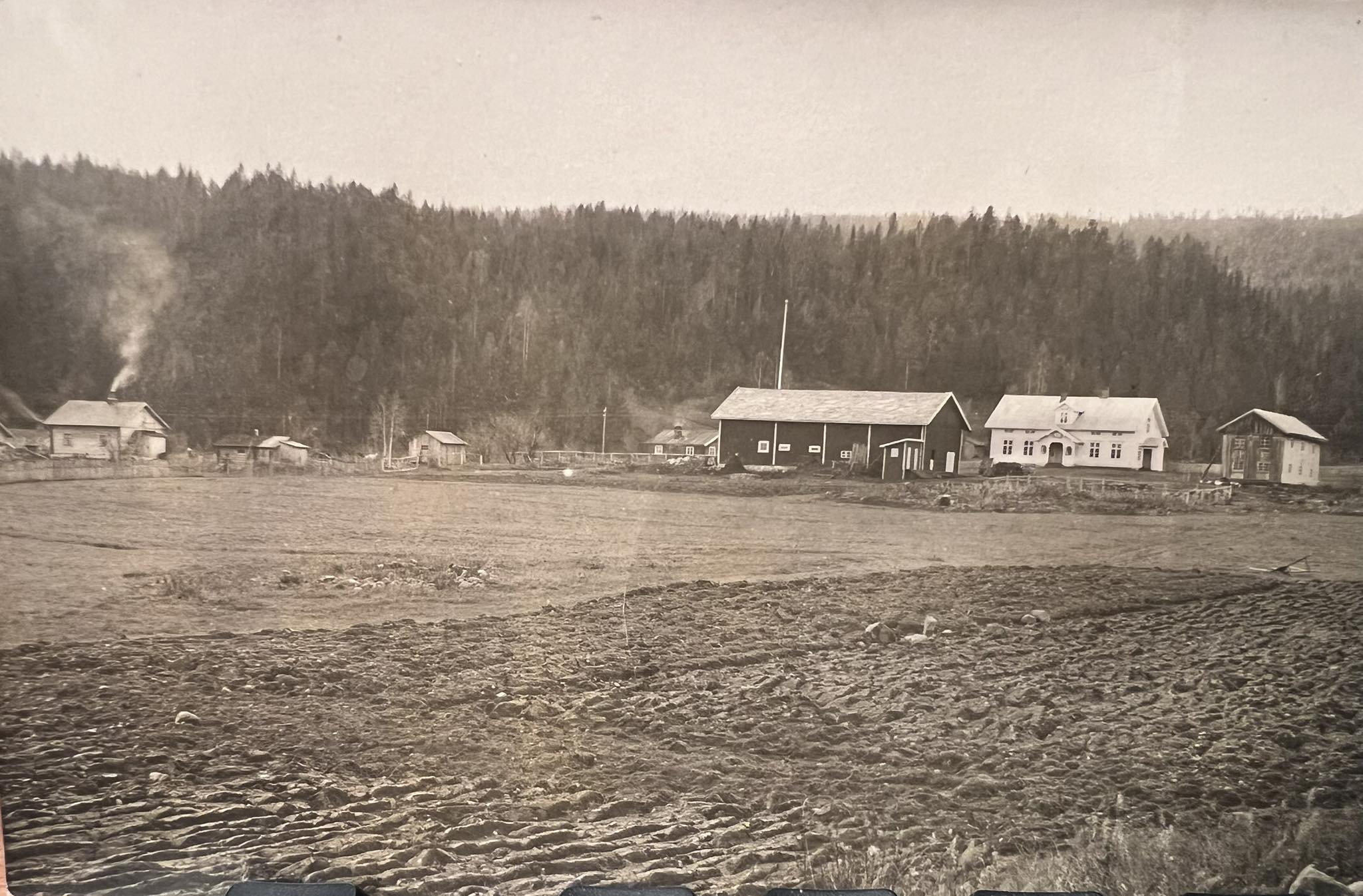 Åmot og Rena i bilder - før og nå | Postkort Stemplet Stai 1912, med ...