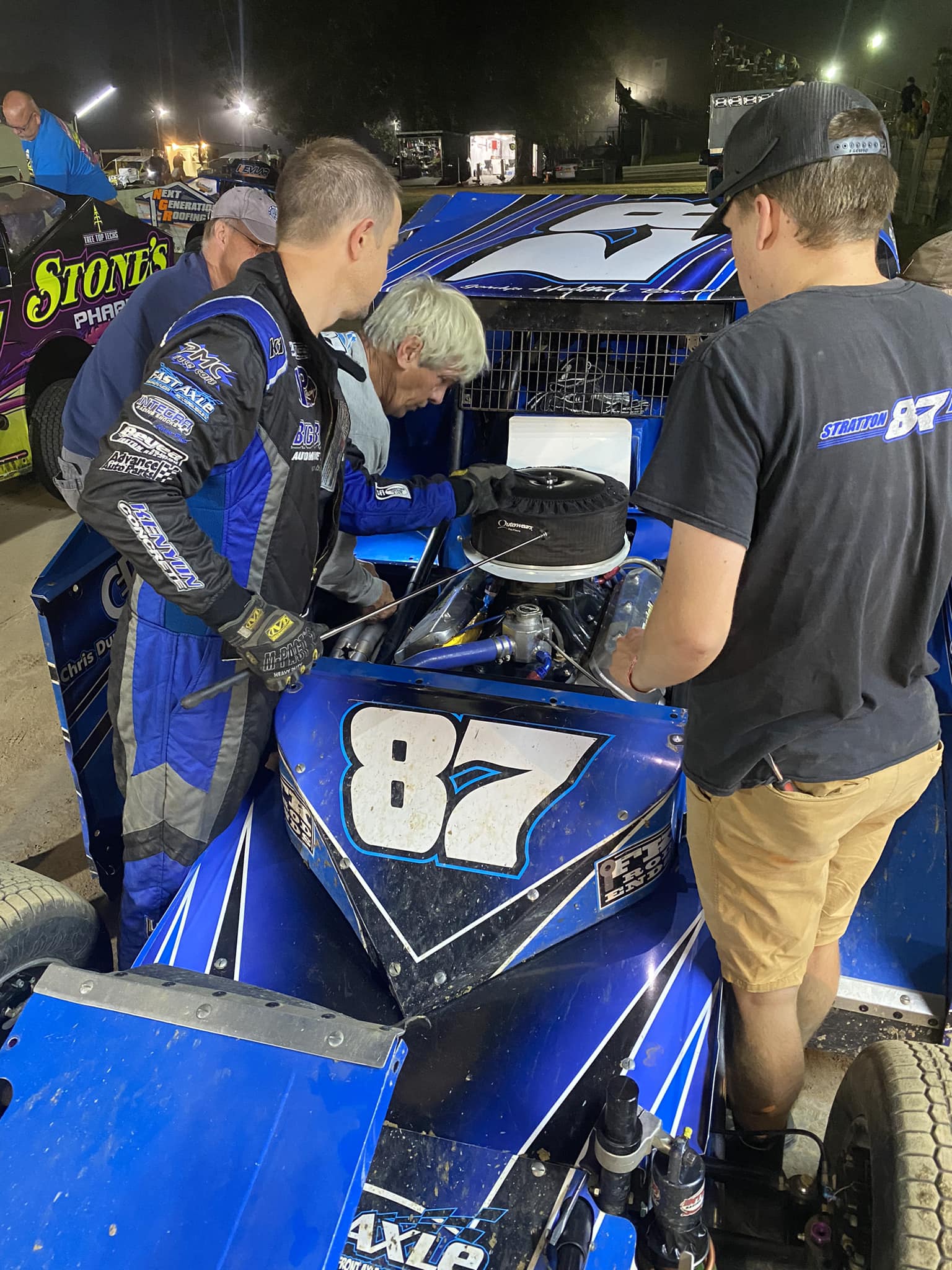 Stratton Racing - Some trouble under the hood 🤒⚠️ The... | Facebook