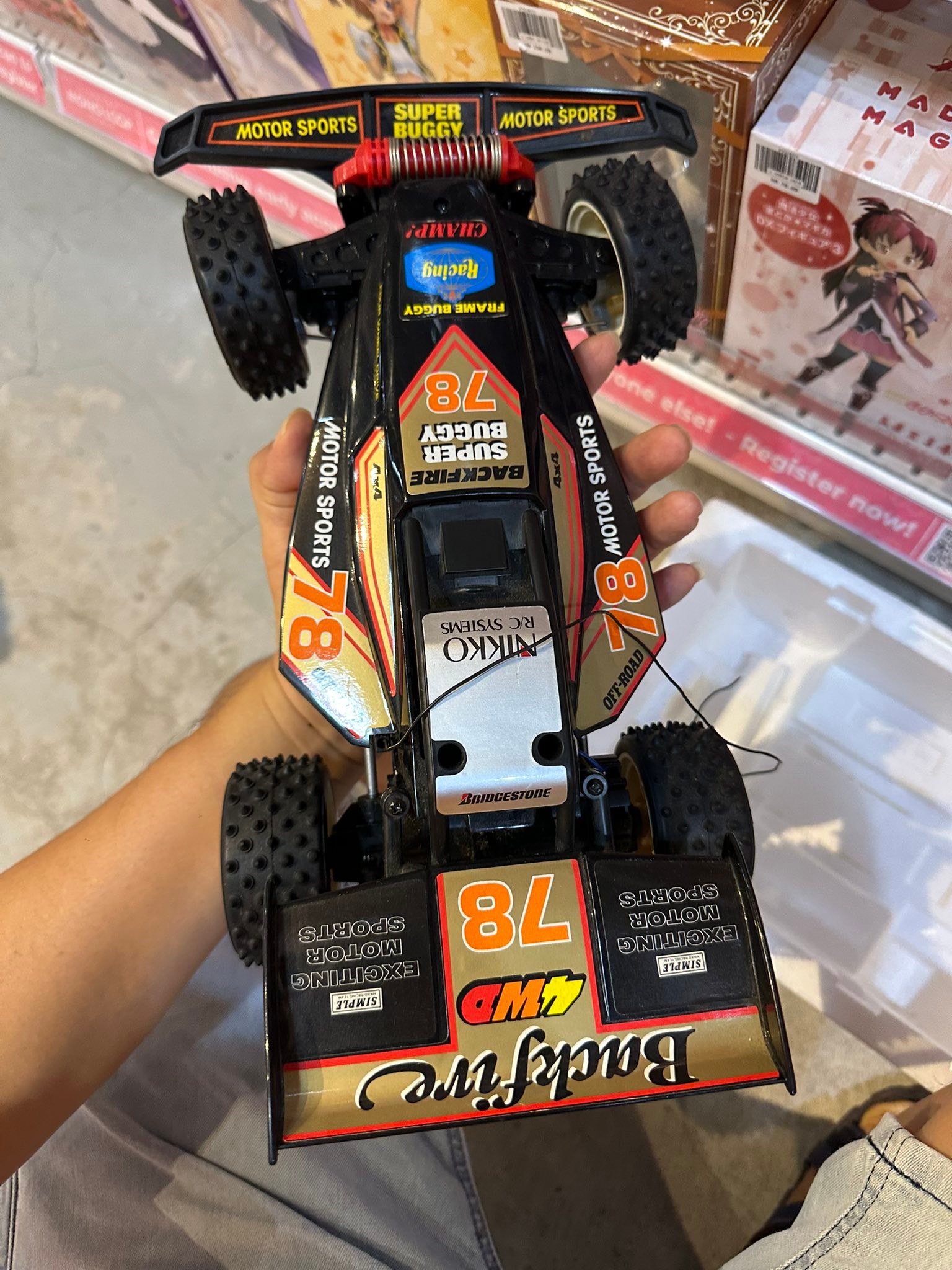 Nikko Japan 1988 1/14 scale Back Fire 4WD buggy