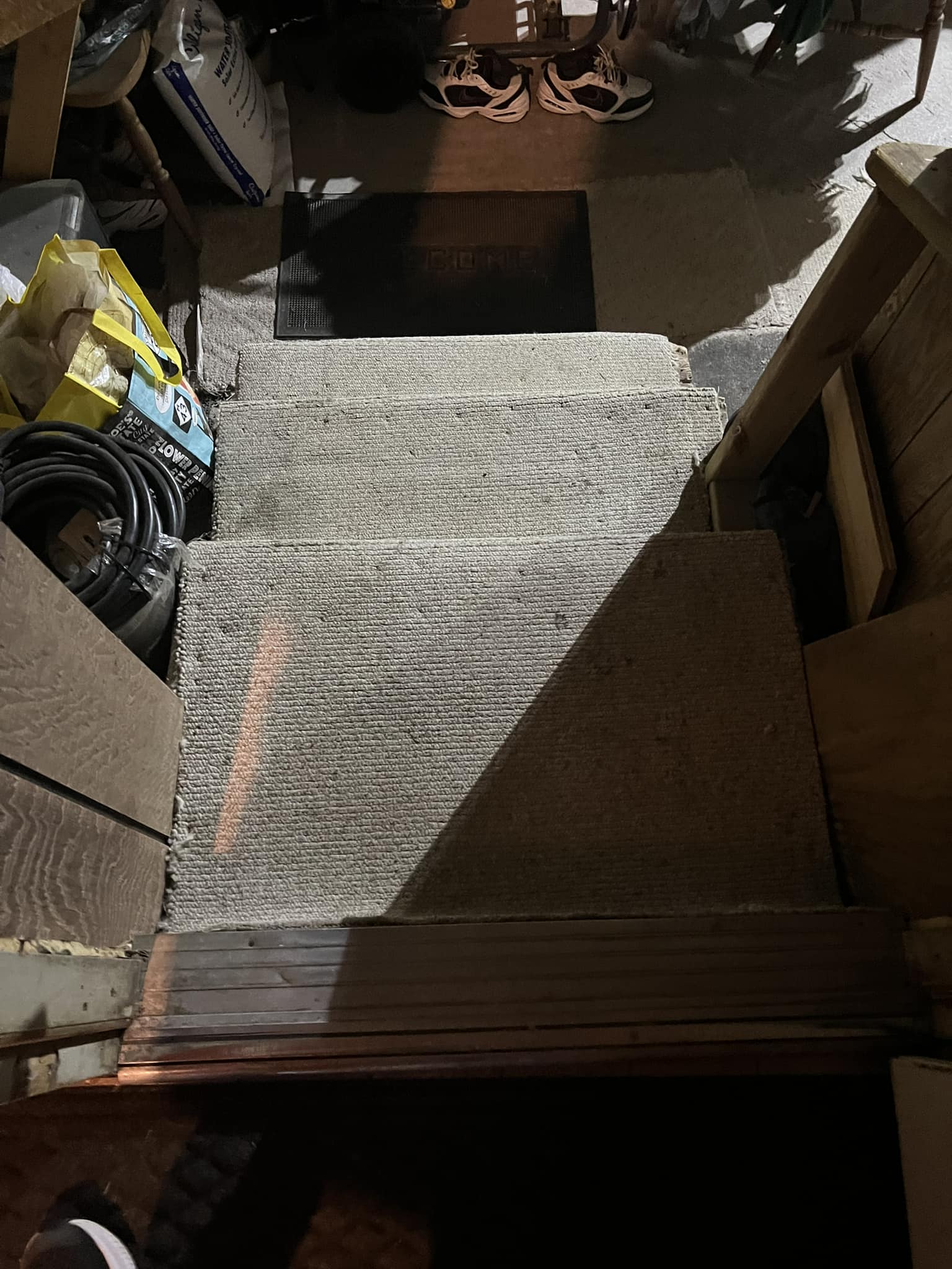 These stairs are in my garage. 😱
