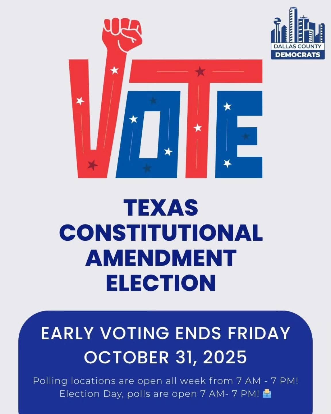 EAST Dallas! | Have you voted? This is the last day to vote early in ...